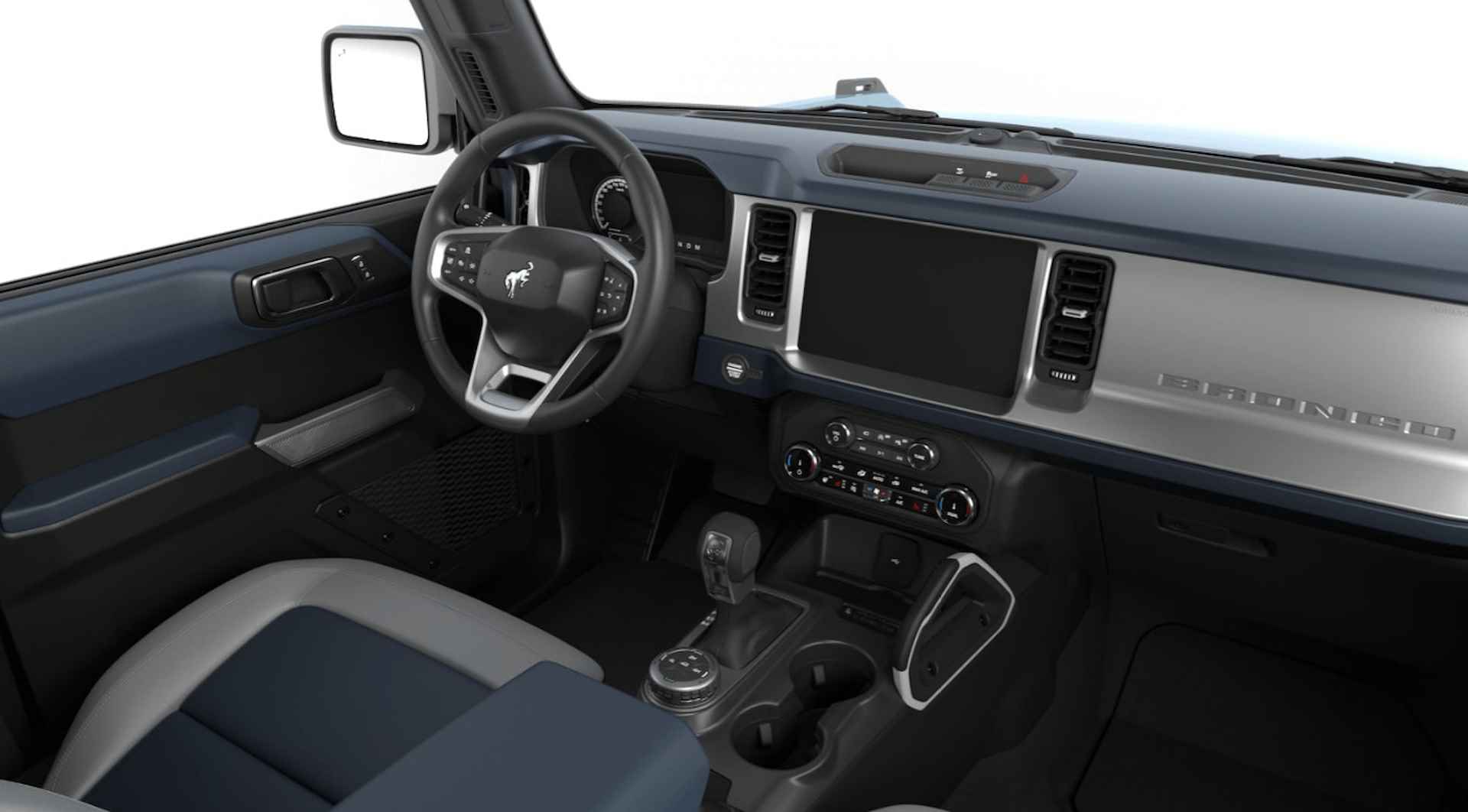Ford Bronco 2.7 Outer Banks | Adaptive cruisecontrol | BLIS | Full Led | 360Camera | B&O Audio | El. verstel en verwarmbare voorstoelen | All-season banden| Nieuw te bestellen! | - 9/14
