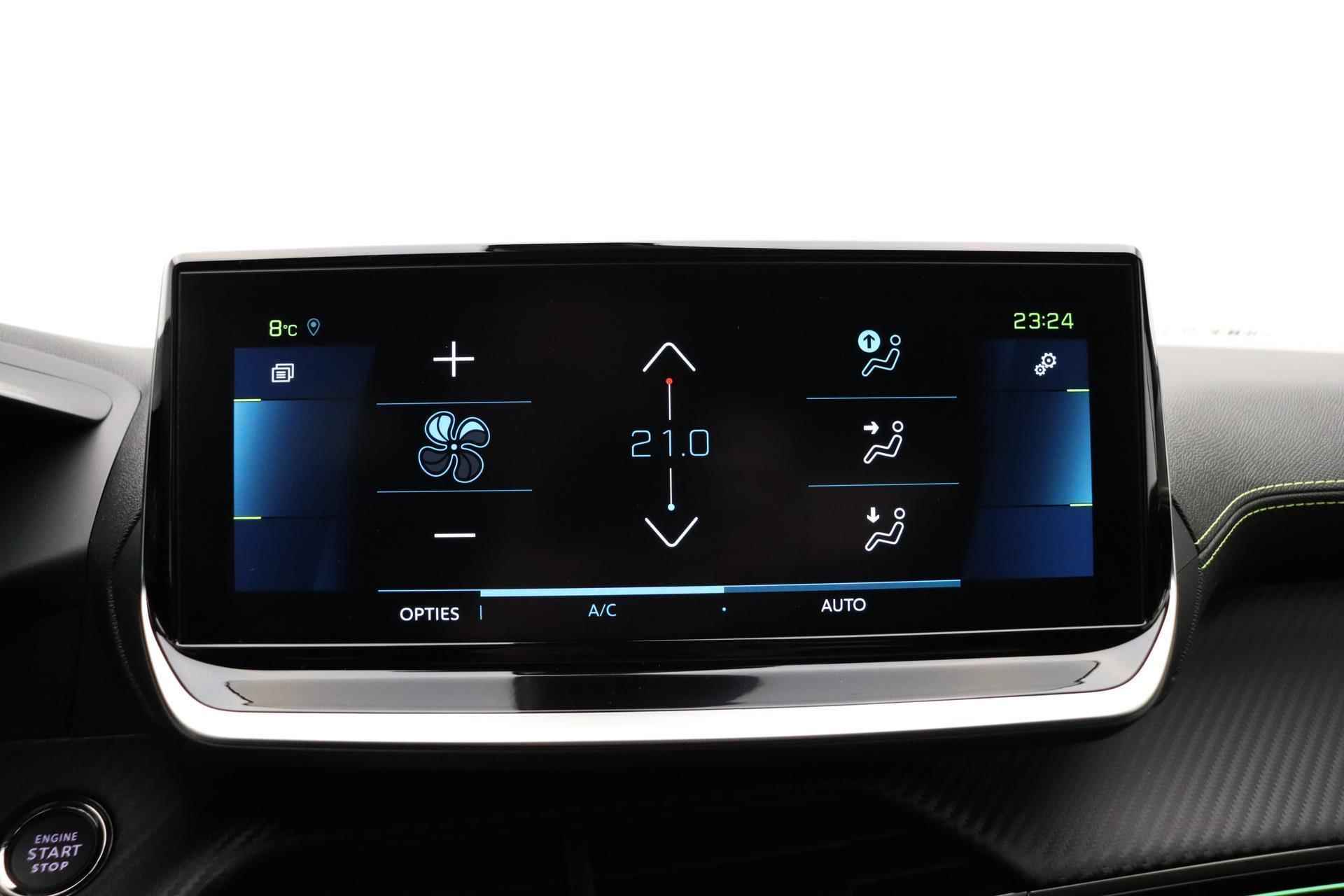 Peugeot e-2008 EV GT 50 kWh | Panoramadak | Adaptieve Cruise Control | Lane Assist | Stoelverwarming | Ambient Lighting | - 22/35