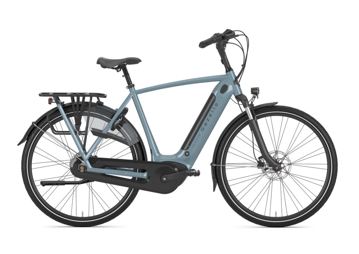 GAZELLE Grenoble C7+ HMB 500Wh Heren Thunder Grey Lucido 57cm 2024