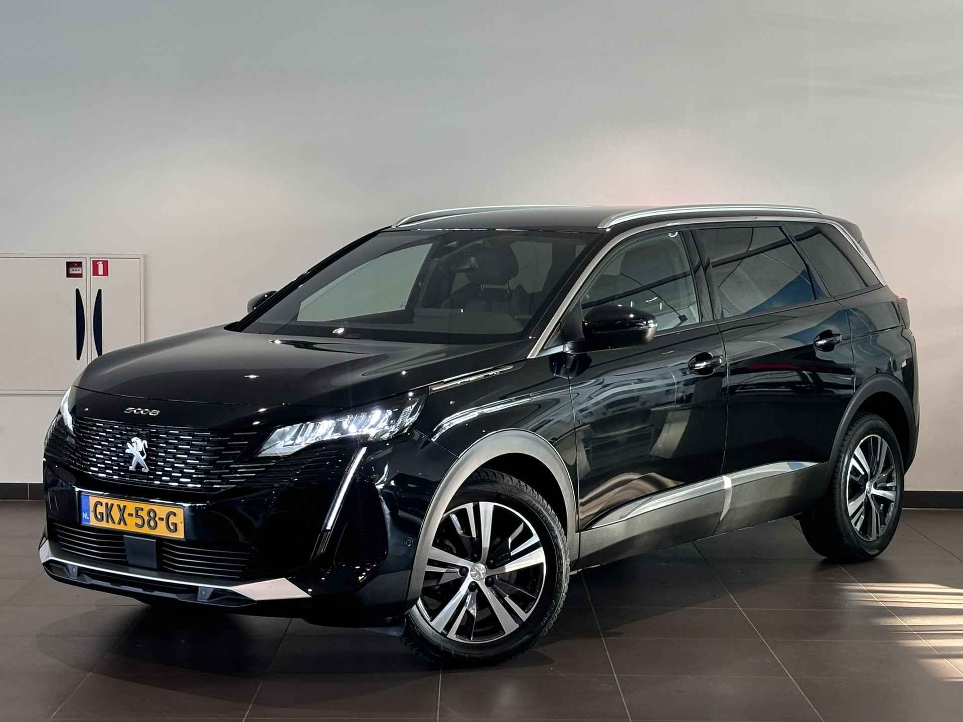 Peugeot 5008 SUV Allure Pack Business 1.2 PureTech 130pk EAT8 AUTOMAAT | NAVI | HANDSFREE A.KLEP | 360° CAMERA | ADAPTIVE CRUISE | CLIMA | DAB+ | LEDER/STOF - 3/78