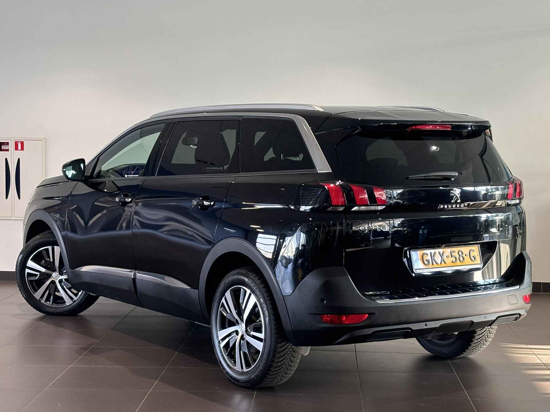 Peugeot 5008 SUV Allure Pack Business 1.2 PureTech 130pk EAT8 AUTOMAAT | NAVI | HANDSFREE A.KLEP | 360° CAMERA | ADAPTIVE CRUISE | CLIMA | DAB+ | LEDER/STOF - 7/78