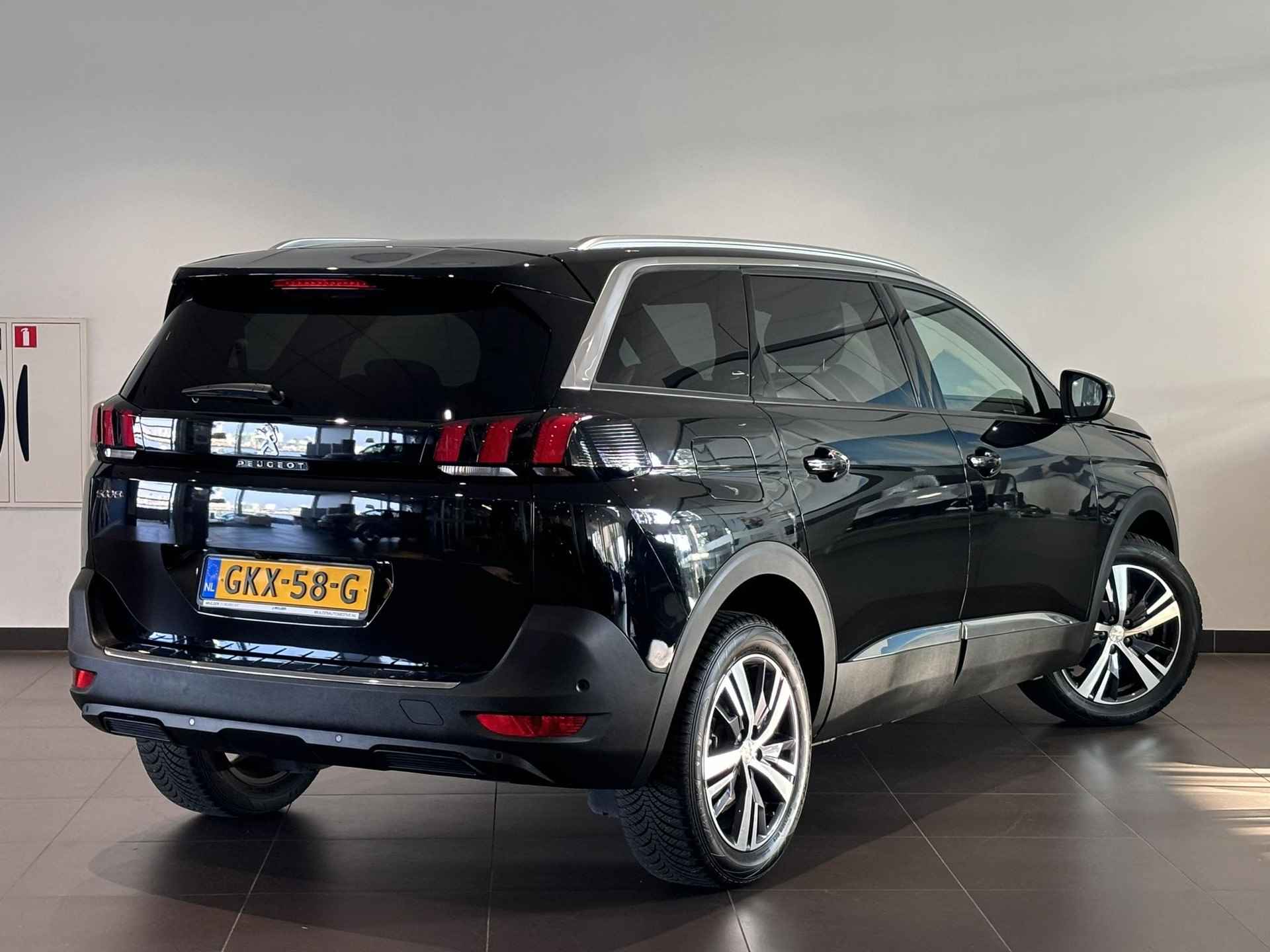 Peugeot 5008 SUV Allure Pack Business 1.2 PureTech 130pk EAT8 AUTOMAAT | NAVI | HANDSFREE A.KLEP | 360° CAMERA | ADAPTIVE CRUISE | CLIMA | DAB+ | LEDER/STOF - 8/78