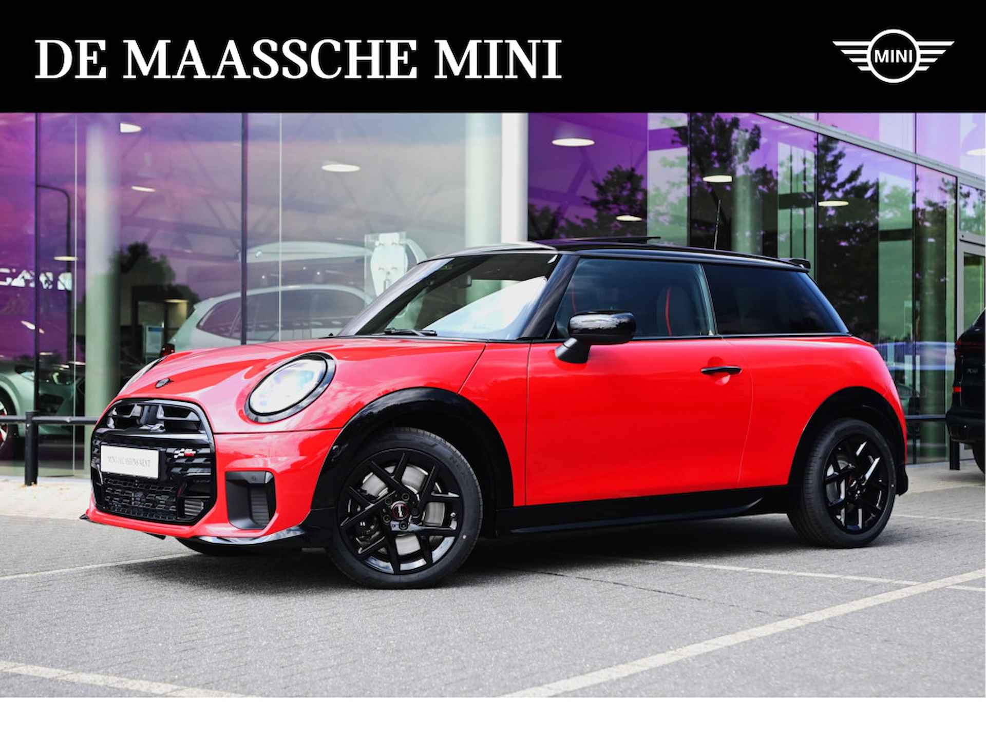 MINI Hatchback Cooper C JCW Automaat / Panoramadak / JCW Sportstoelen / LED / Parking Assistant / Head-Up / Comfort Access / Stoelverwarming - 1/29