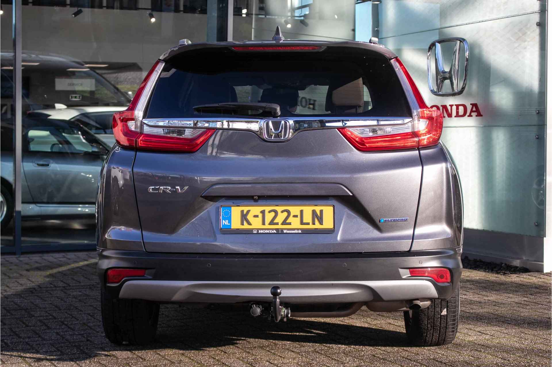 Honda CR-V 2.0 Hybrid Lifestyle - All in rijklaarprijs | Afn. trekhaak | Ivory leder | Navi | Camera - 11/40