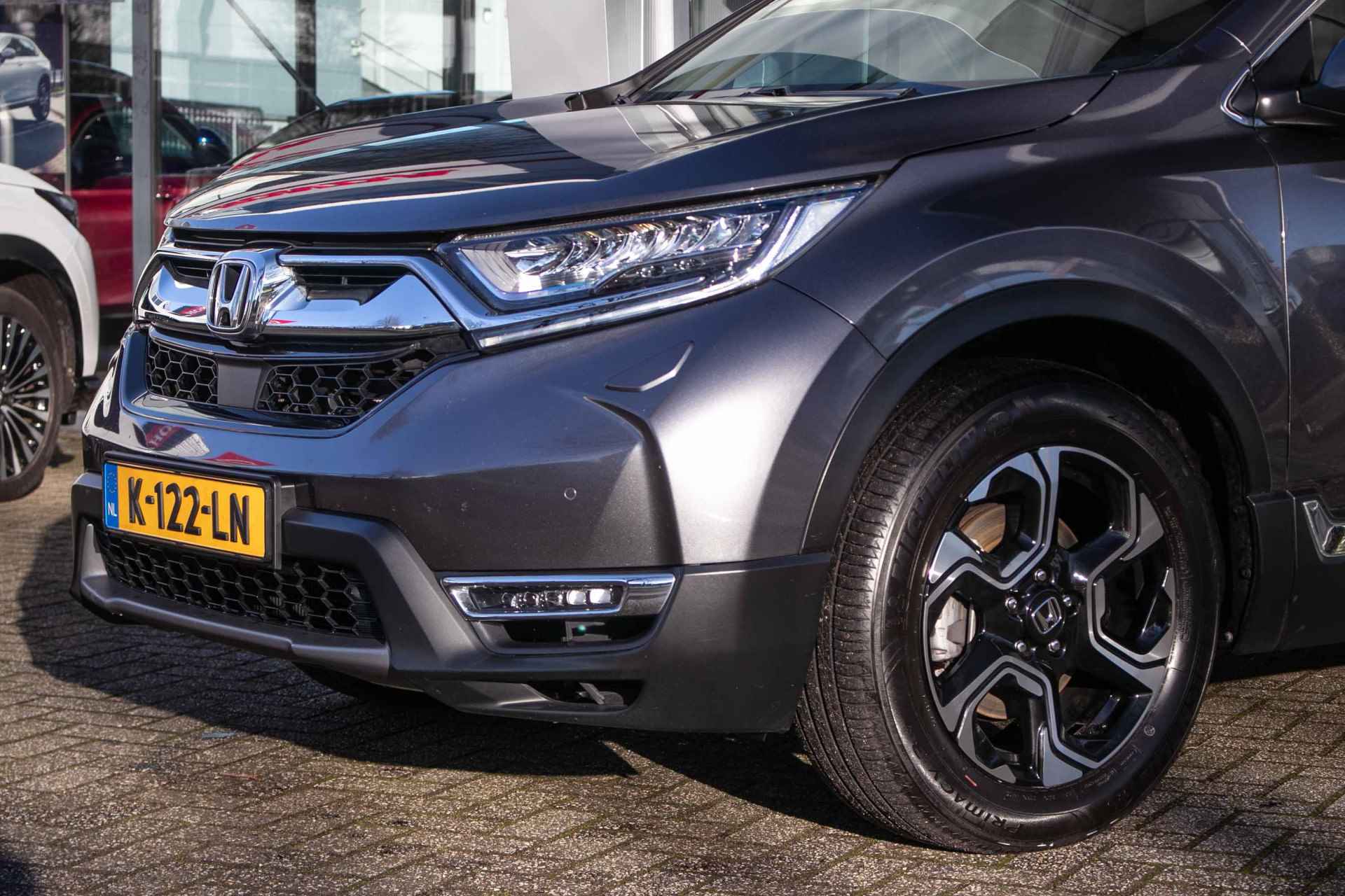 Honda CR-V 2.0 Hybrid Lifestyle - All in rijklaarprijs | Afn. trekhaak | Ivory leder | Navi | Camera - 27/40