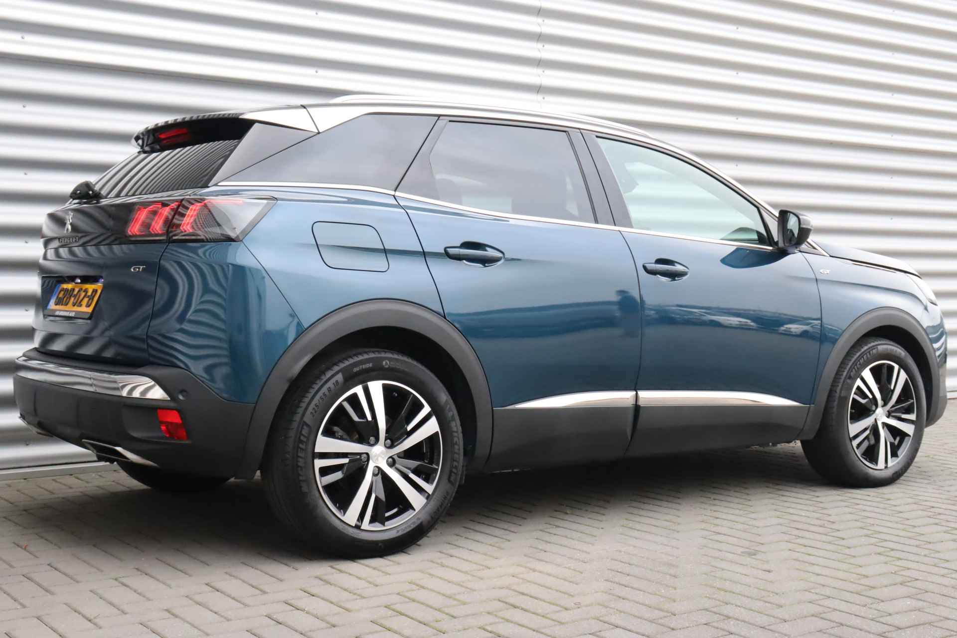 Peugeot 3008 1.6 PURETECH 180PK GT PACK BUSINESS AUTOMAAT / NAVI / LEDER / CLIMA / LED / PDC / 18" LMV / CAMERA / KEYLESS / 1500KG TREKGEWICH - 7/49