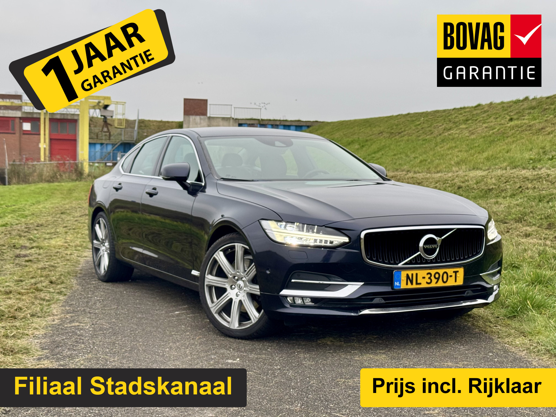 Volvo S90 2.0 T5 Inscription | Bose | LED | Cruise Control Adaptive | Stoelverwarming Voor | LEDER | Climate Control | Rijklaar + 12 maand BOVAG Garantie