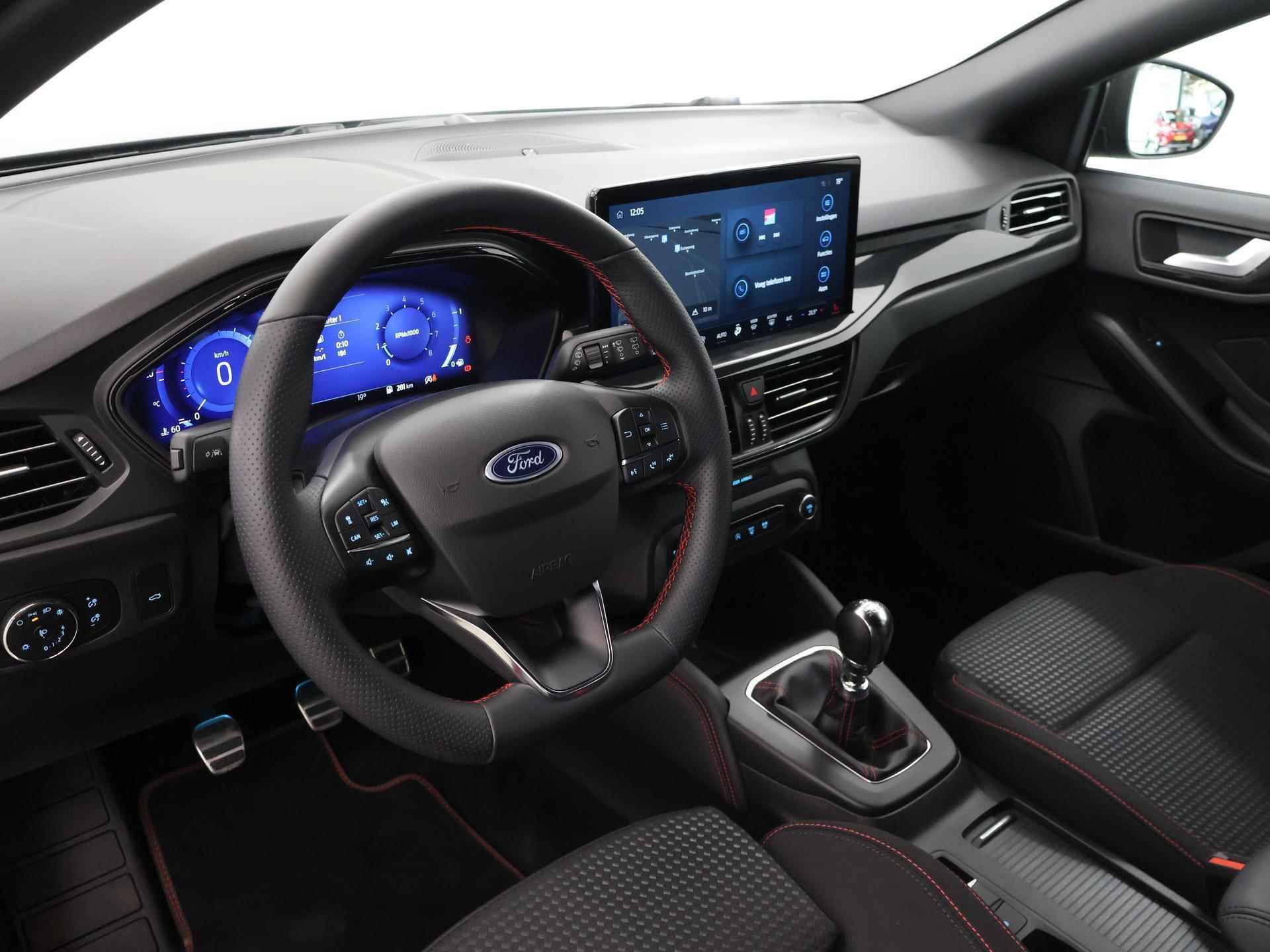 Ford Focus Wagon 1.0 EcoBoost Hybrid ST Line X | Adapt. Cruise Control | B&O Premium Audio | Elekt. Achterklep | Winterpack | - 8/43
