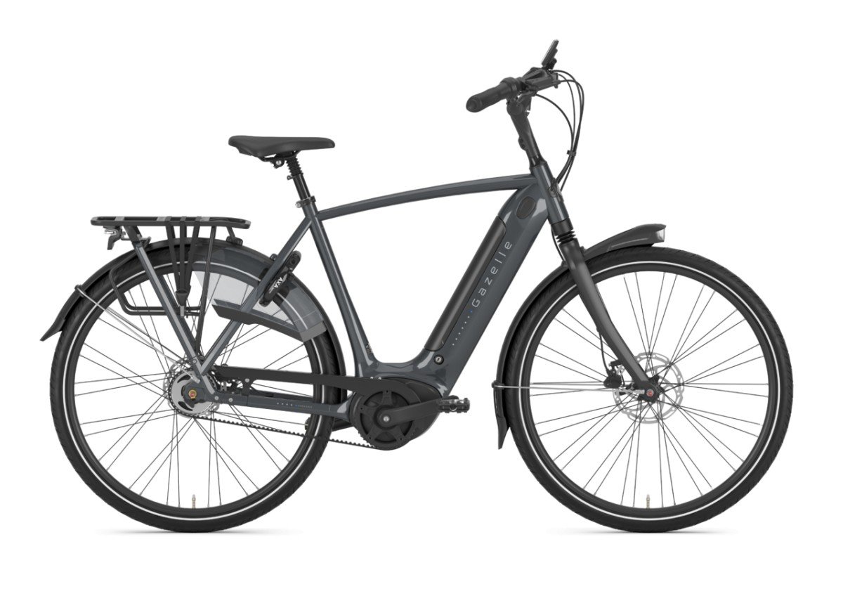 GAZELLE Grenoble C5 HMB Heren Anthracite Grey Lucido 57cm 2024