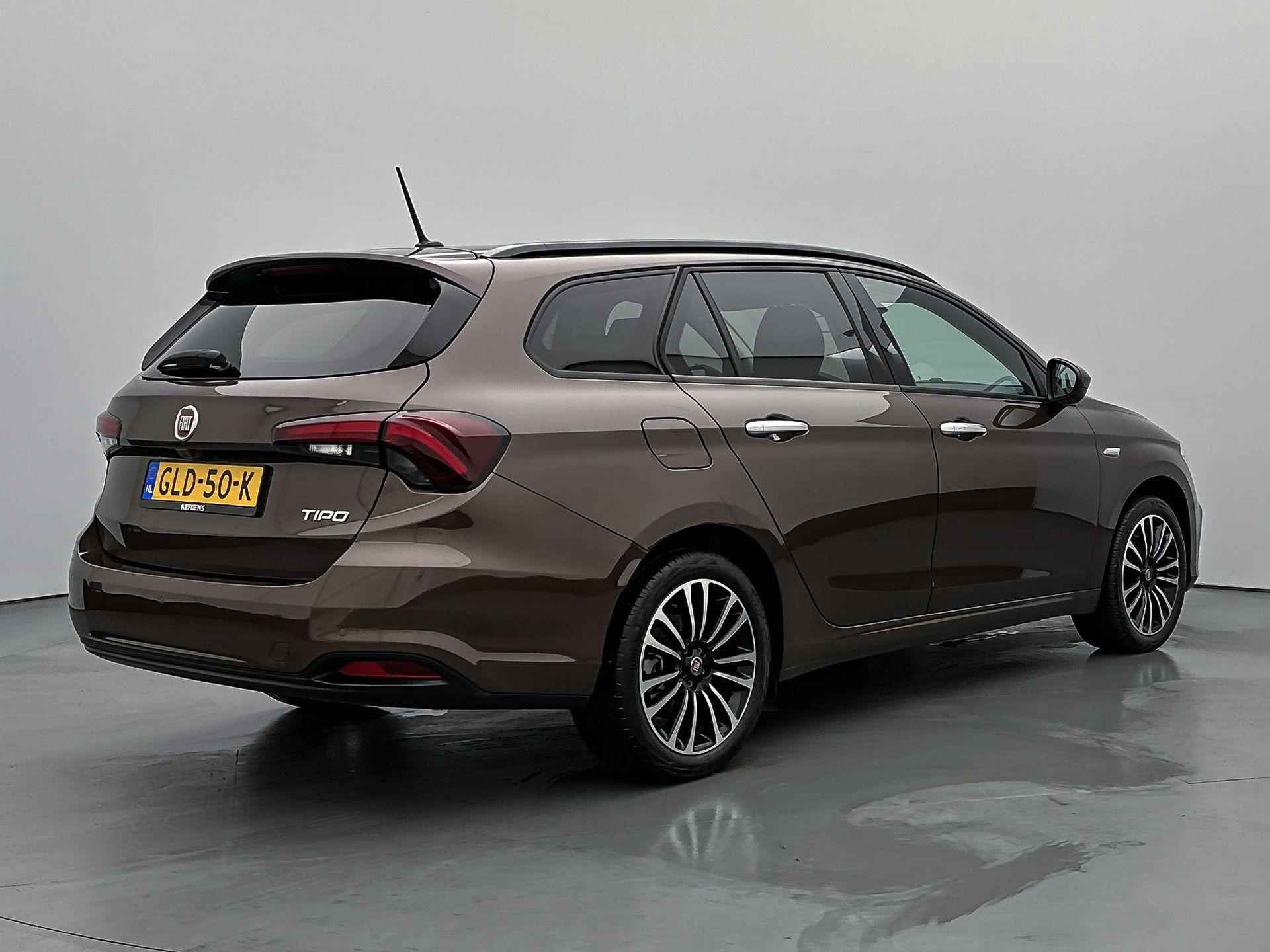 Fiat Tipo SW Life FireFly 100 pk | Navigatie via Apple Carplay/Android Auto | Achteruitrijcamera | Parkeersensoren Achter | LED Koplampen | DAB Ontvanger | Start/Stop Systeem | Climate Control | Cruise Control | 16" Lichtmetalen Velgen | - 8/31