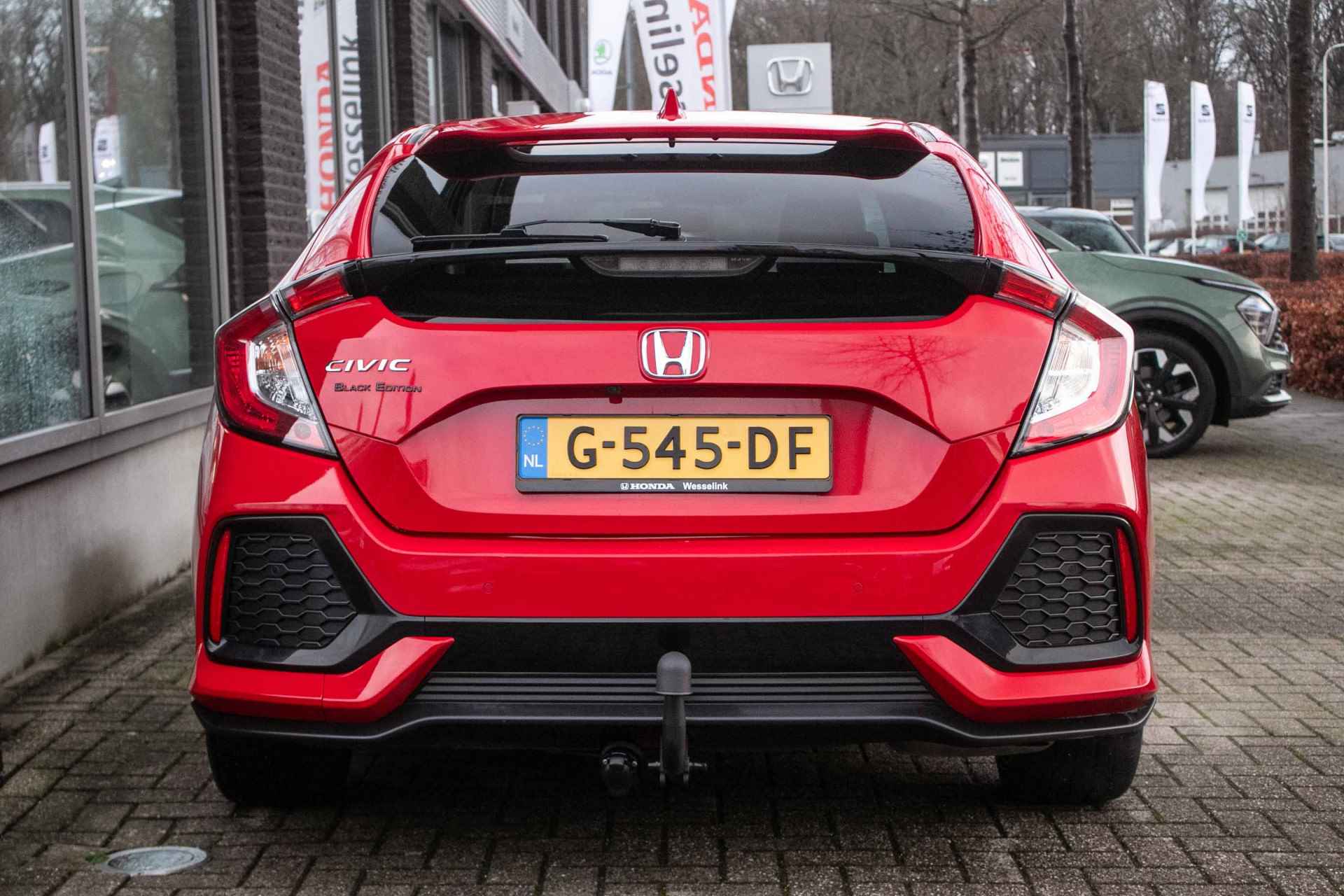 Honda Civic 1.0 i-VTEC Elegance Black Edition - All-in rijklrprs | Honda Sensing | trekhaak - 10/41