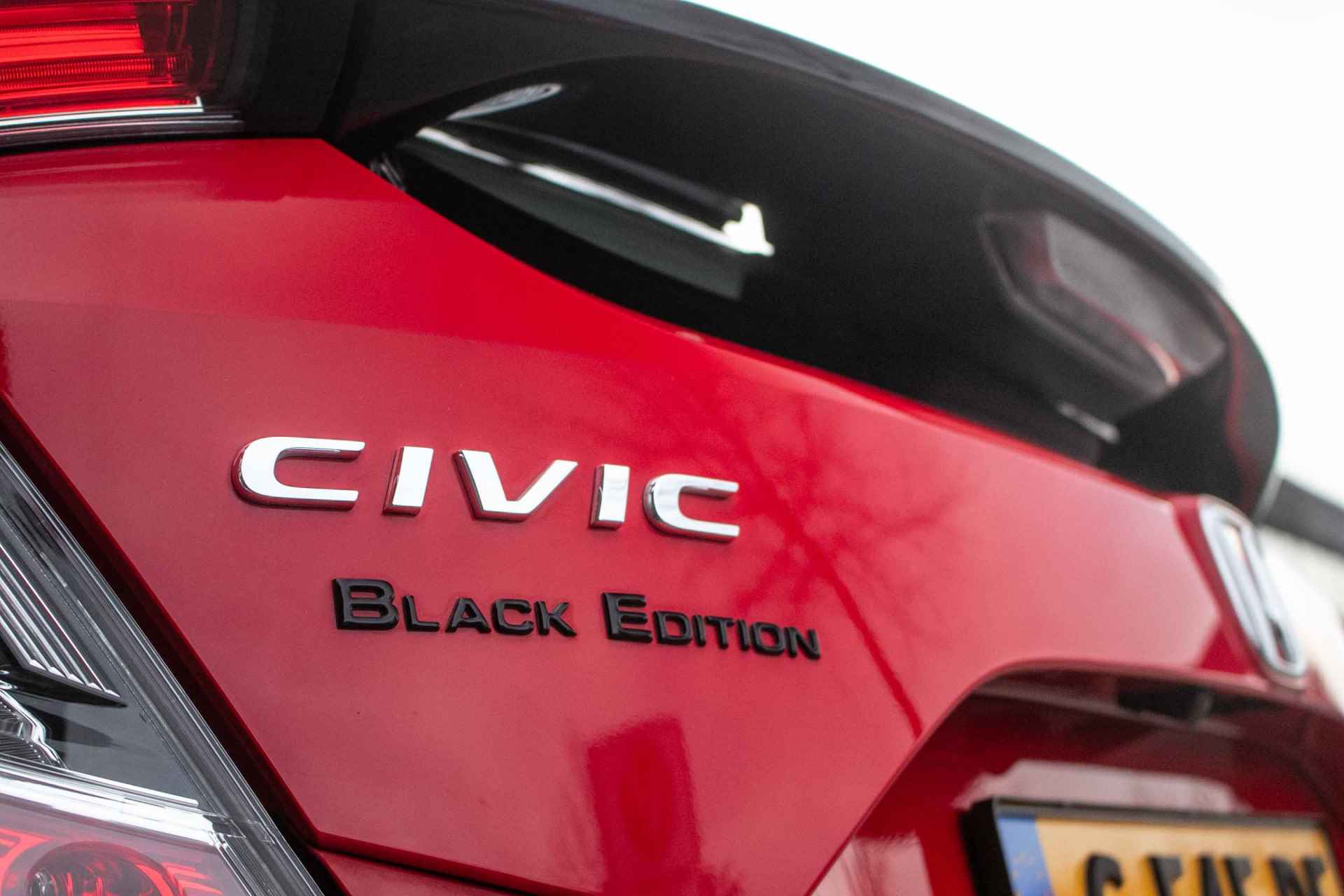 Honda Civic 1.0 i-VTEC Elegance Black Edition - All-in rijklrprs | Honda Sensing | trekhaak - 31/41