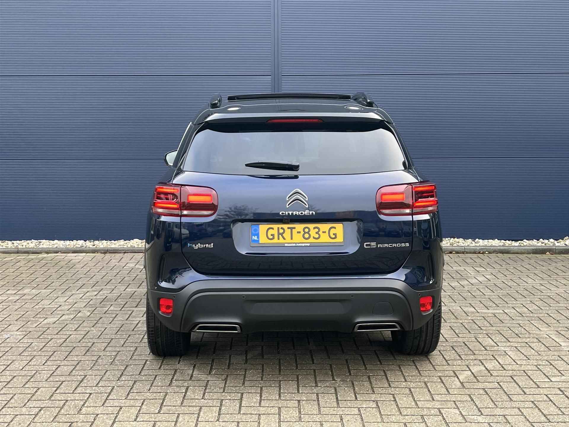 CITROEN C5 Aircross 1.6 Hybrid 225pk EAT8 Shine | Black Pack | Panoramadak | 19inch velgen | Navigatie | Handsfree achterklep - 6/34