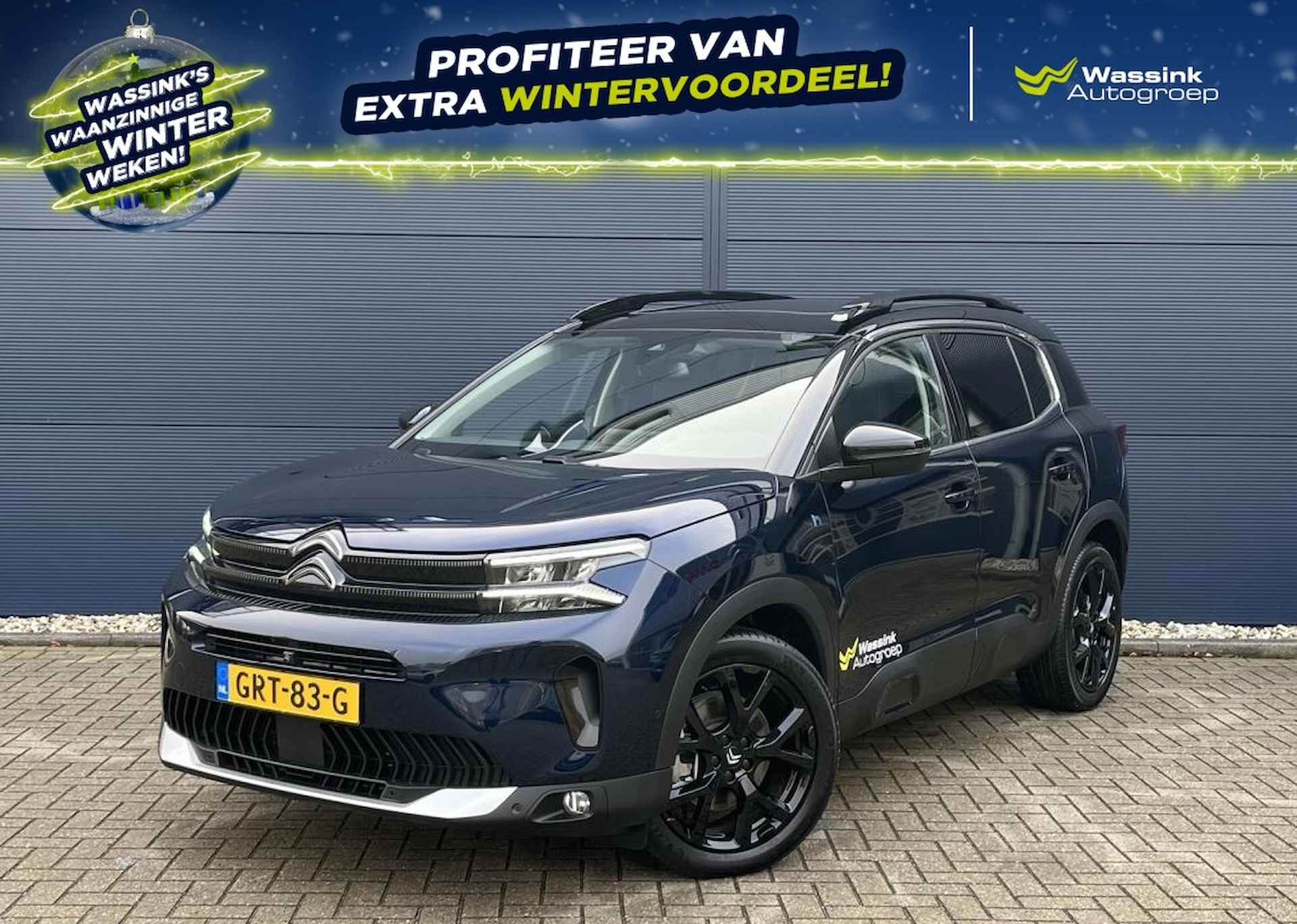 CITROEN C5 Aircross 1.6 Hybrid 225pk EAT8 Shine | Black Pack | Panoramadak | 19inch velgen | Navigatie | Handsfree achterklep - 2/34