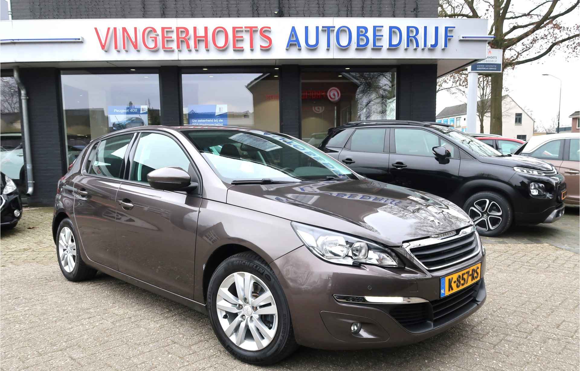 Peugeot 308 1.6 - 16v Benzine 125 Pk. 5-Deurs * Navigatie * Climate & Cruise Control * Parkeersensoren * L.M. Velgen * Trekhaak * Vingerhoets; Vierde Generatie Eersteklas Service ! - 7/42