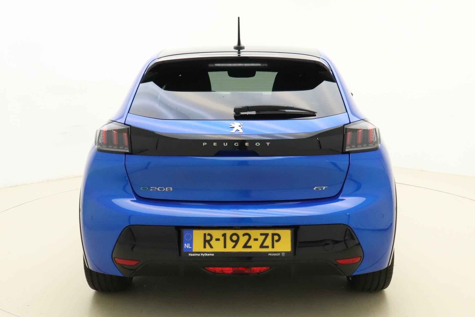 Peugeot e-208 EV GT Pack 50 kWh 3-fase | Alcantara | Keyless-Entry | Black diamond dak | Dodehoeksensor | Adaptieve Cruise Control - 11/38