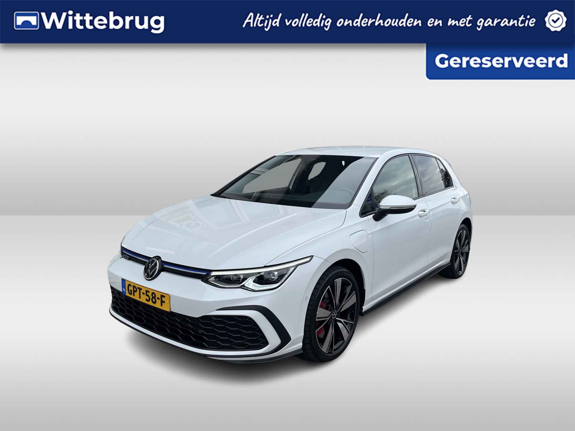 Volkswagen Golf 1.4 eHybrid GTE / AUTOMAAT/ LEDER/ MEMORY SEATS/ ACC/ DAB/ NAVI/ APP-CONNECT/ STOELVERWARMING & KOELING/ PARK. SENSOREN + CAMERA/ KEYLESS - 1/41