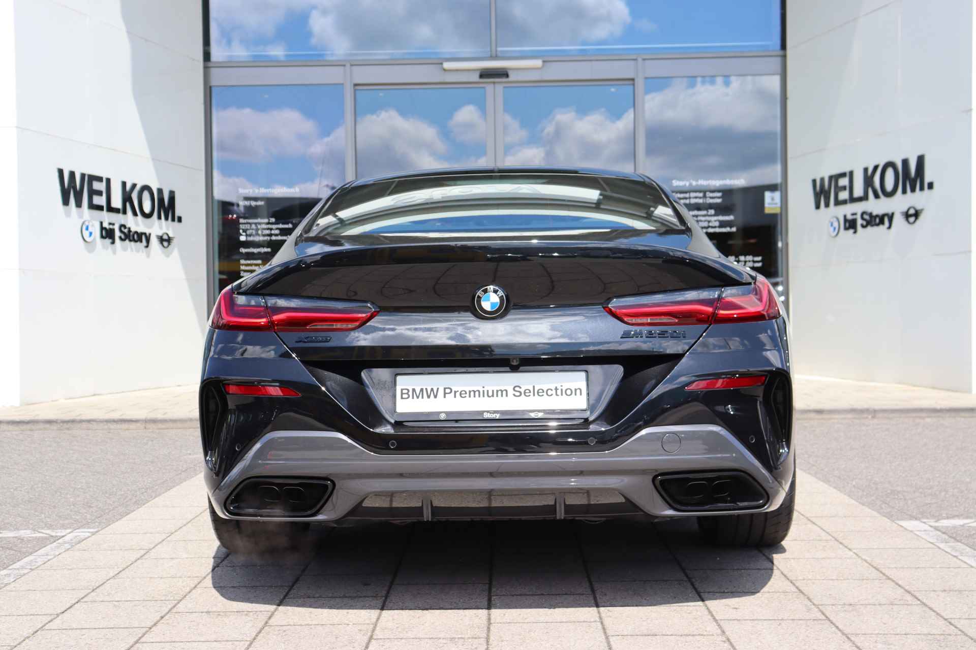 BMW 8 Serie Gran Coupé M850i xDrive High Executive Automaat / Panoramadak / Harman Kardon / Laserlicht / Parking Assistant Plus / Soft Close / Comfort Access / Driving Assistant Professional - 10/36