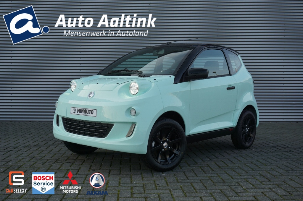 Aixam Minauto E-Chic 45KM/H 100% ELEKTRISCH AUTOMAAT | ZWARTE VELGEN!