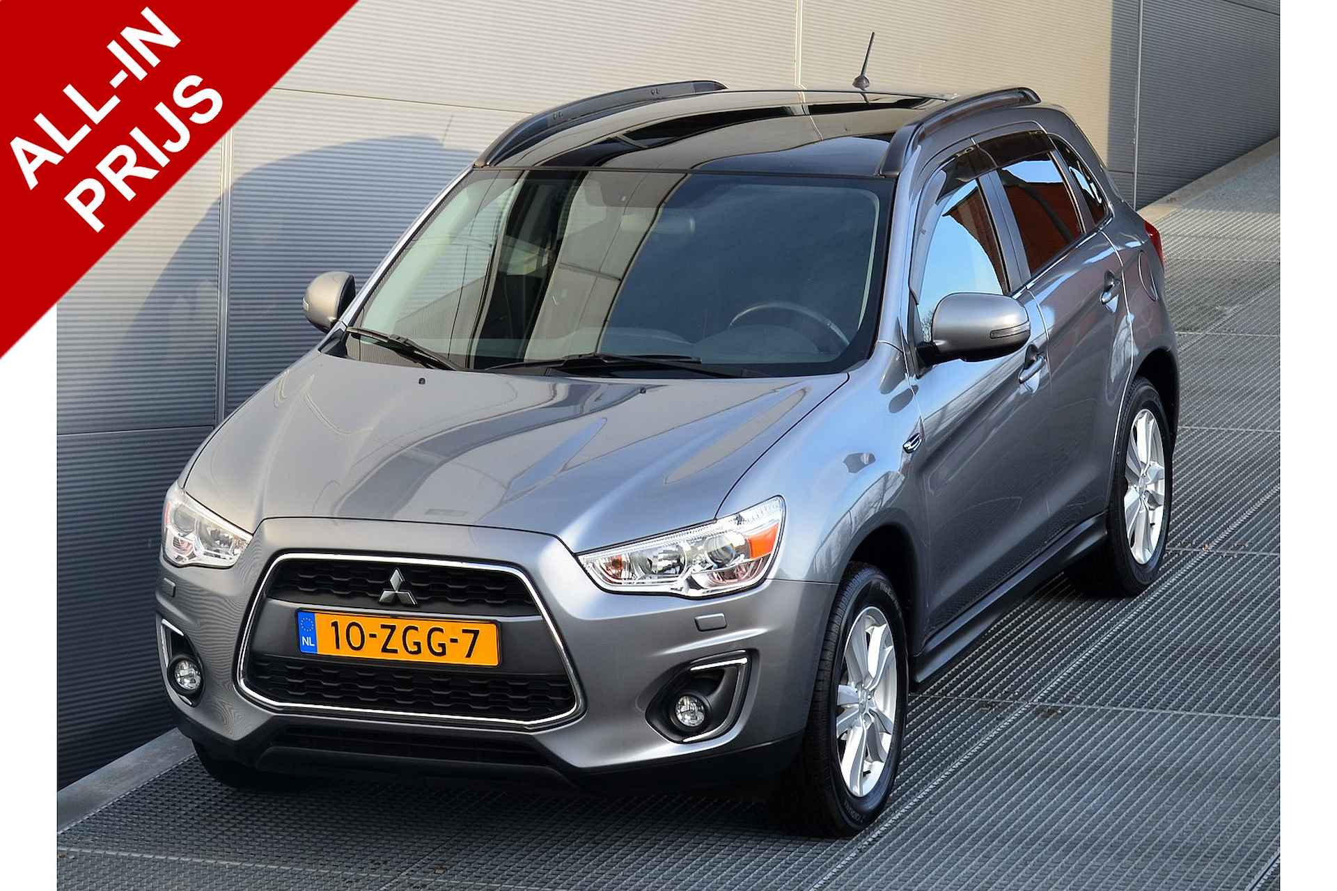 Mitsubishi ASX 1.6 INTENSE CLEARTEC | HOGE ZIT | TREKHAAK | CLIMATE | PANO DAK | ALL IN RIJKLAARPRIJS