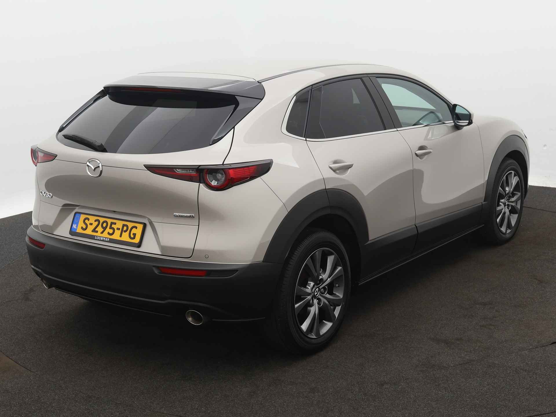 Mazda CX-30 2.0 e-SkyActiv-X M Hybrid Luxury | 360 Camera | Parkeersensoren | Stoel en stuurwiel verwarmd | Cruise Control Adaptief | Leder | - 18/47