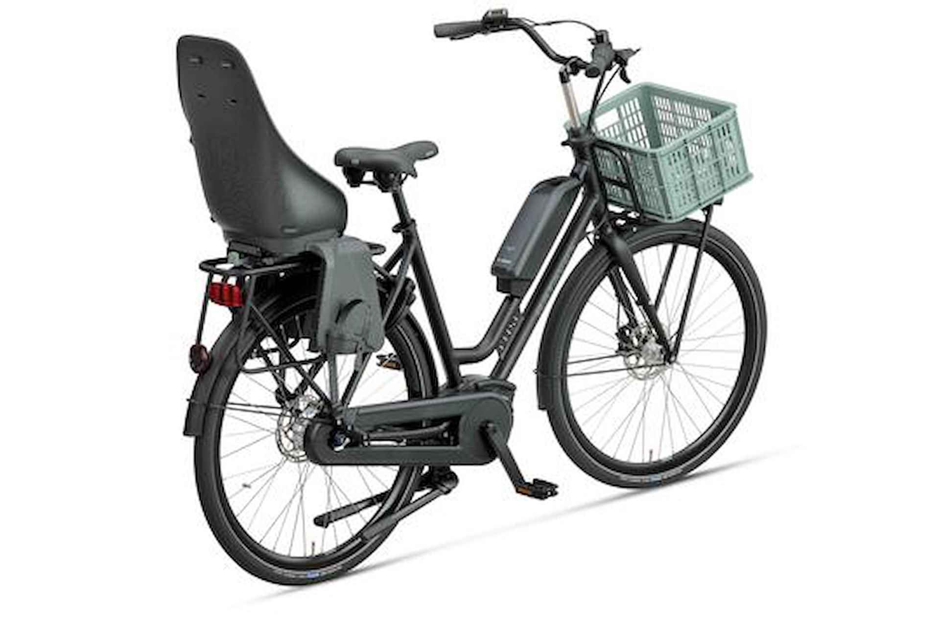 BATAVUS Quip Extra Cargo E-go Plus Li S7 Lage instap 030 Zwart (mat) 55cm L55 2024 - 2/7