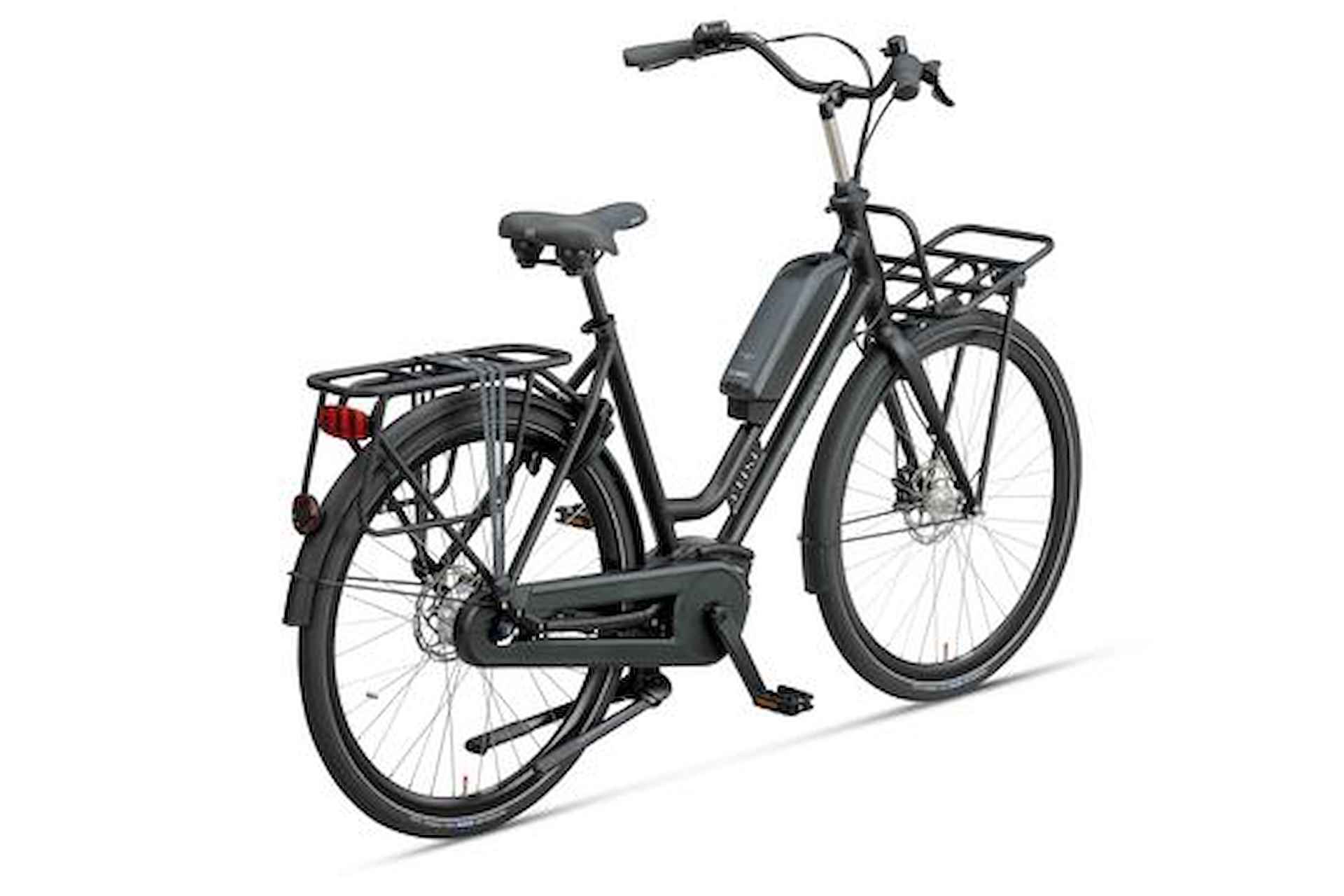 BATAVUS Quip Extra Cargo E-go Plus Li S7 Lage instap 030 Zwart (mat) 55cm L55 2024 - 7/7