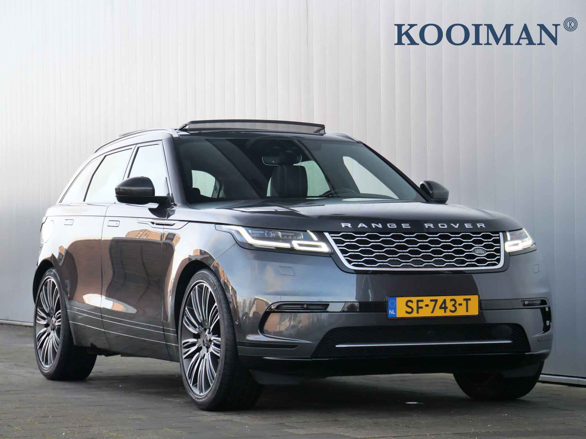 Land Rover Range Rover Velar 3.0 V6 SC AWD R-Dynamic HSE 381 Pk Automaat Navigatie / DAB / Leer / Pano-dak / Apple Carplay / Stoelkoeling - 1/49