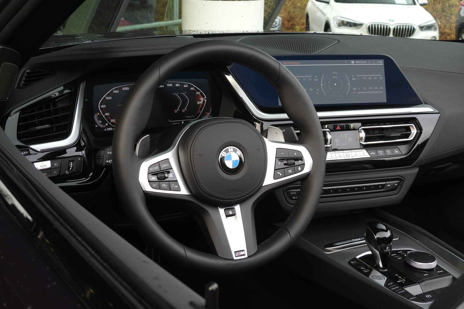 BMW Z4 Roadster M40i High Executive Automaat / M Sportstoelen / Adaptieve LED / Adaptief M Onderstel / Comfort Access / Active Cruise Control / Head-Up / Stuurverwarming - 5/55