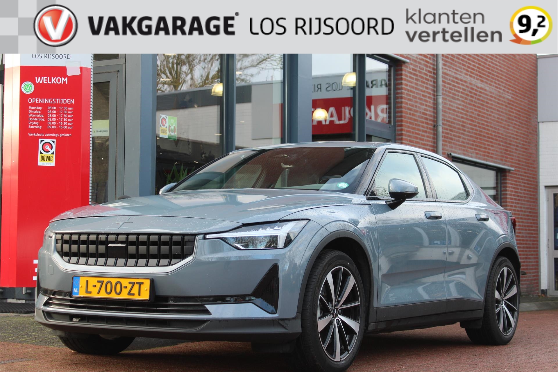 POLESTAR 2 63kWh | Orig. NL | Extra bandenset | Luxe-Stoelen | Carplay | Panorama | Camera | Adaptive Cruise & Climate Control |