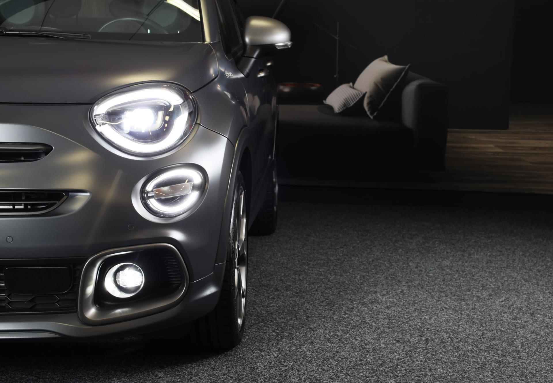 Fiat 500 X 1.3 FireFly Turbo 150 Sport / AUT / ACC / Navi / Leder / Camera / Lane Assist / Open Panoramadak / Dode Hoek / 19 Inch - 52/53