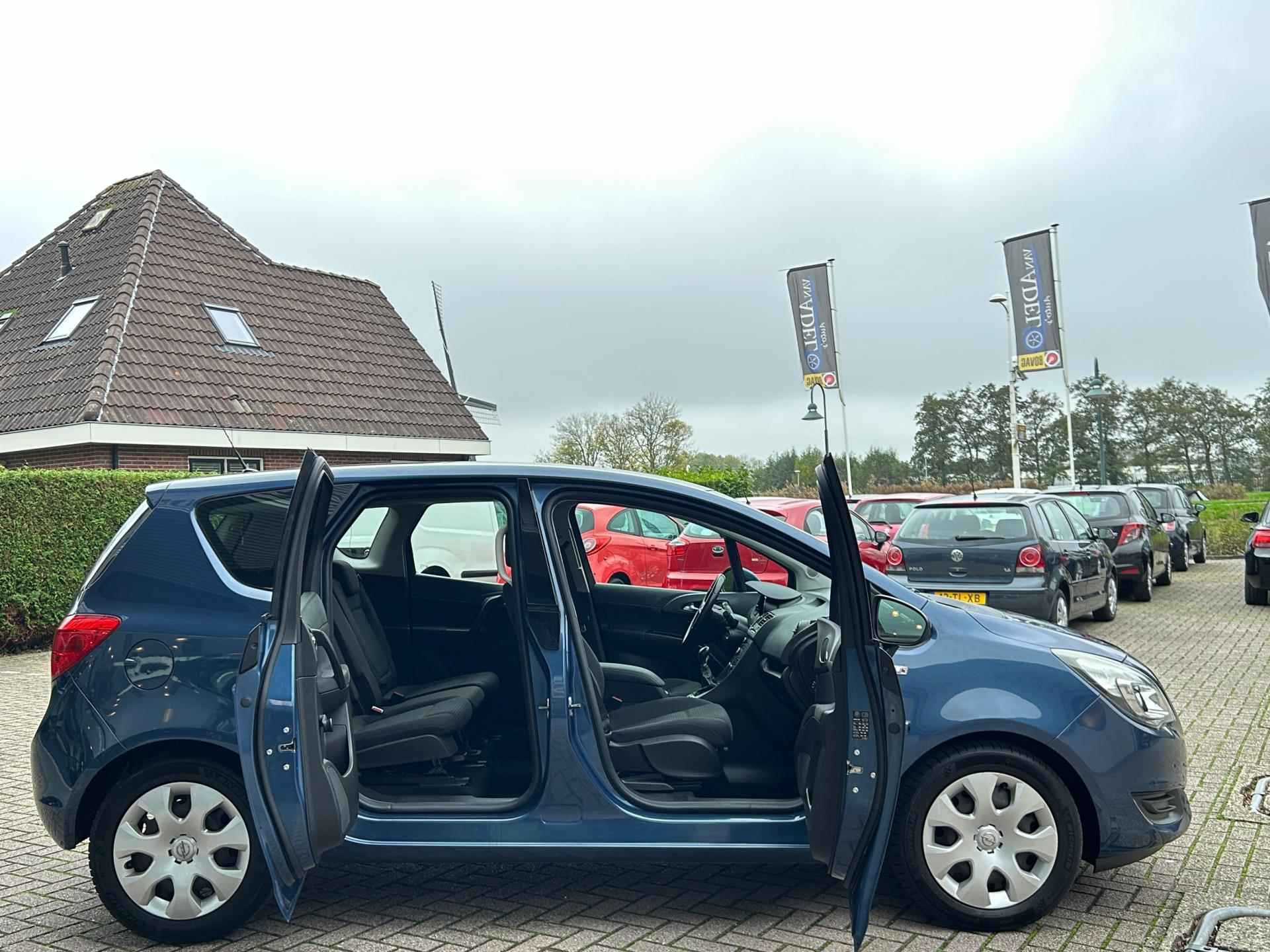 Opel Meriva 1.4 Turbo Edition 1e Eig! Trekhaak Airco Cruise Isofix NAP NL-Auto Zeer Nette Staat! - 7/28