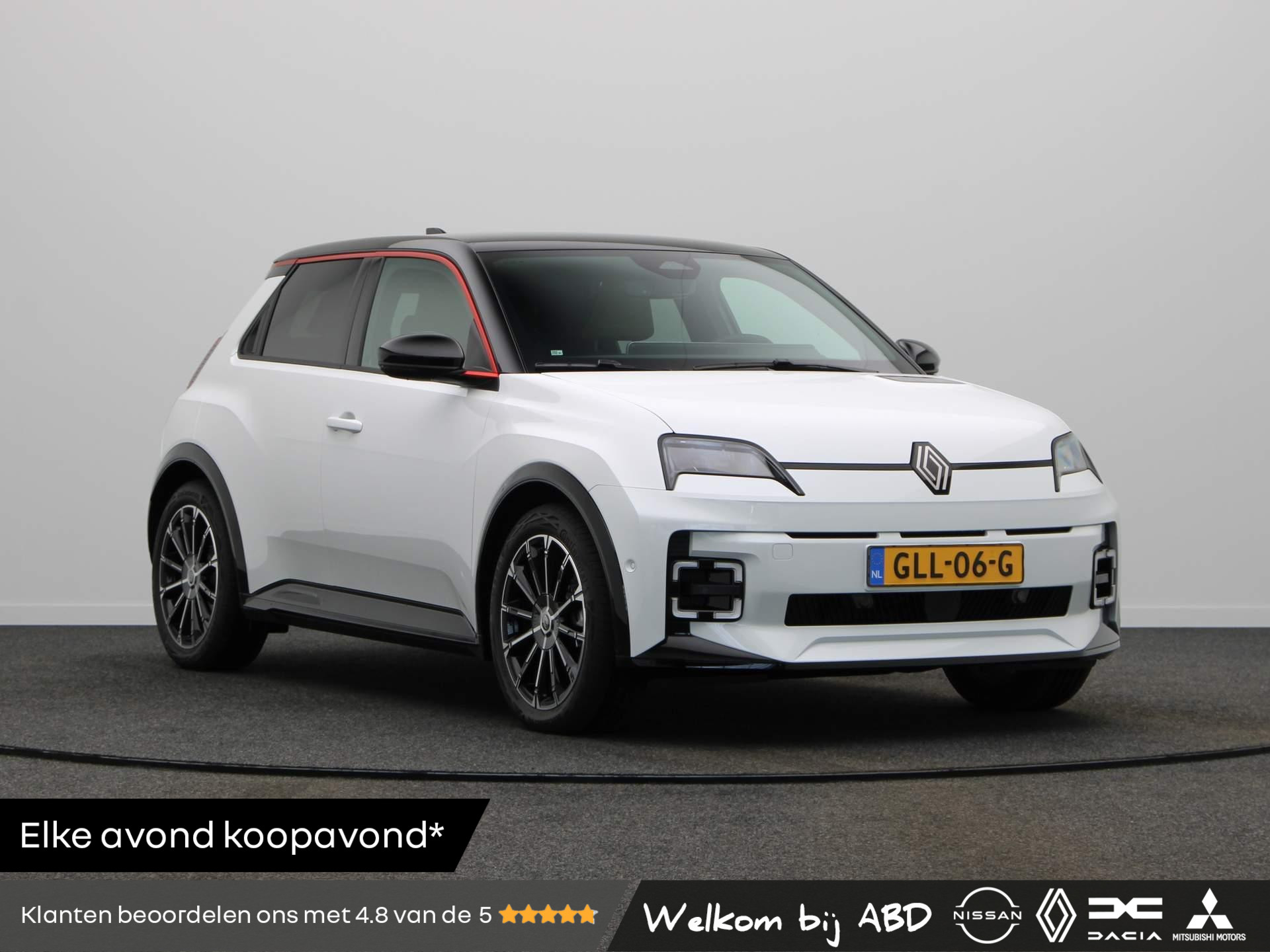 Renault 5 iconic cinq 52 kWh | V2L | Adaptieve cruise control | Stoel- en stuurwielverwarming |