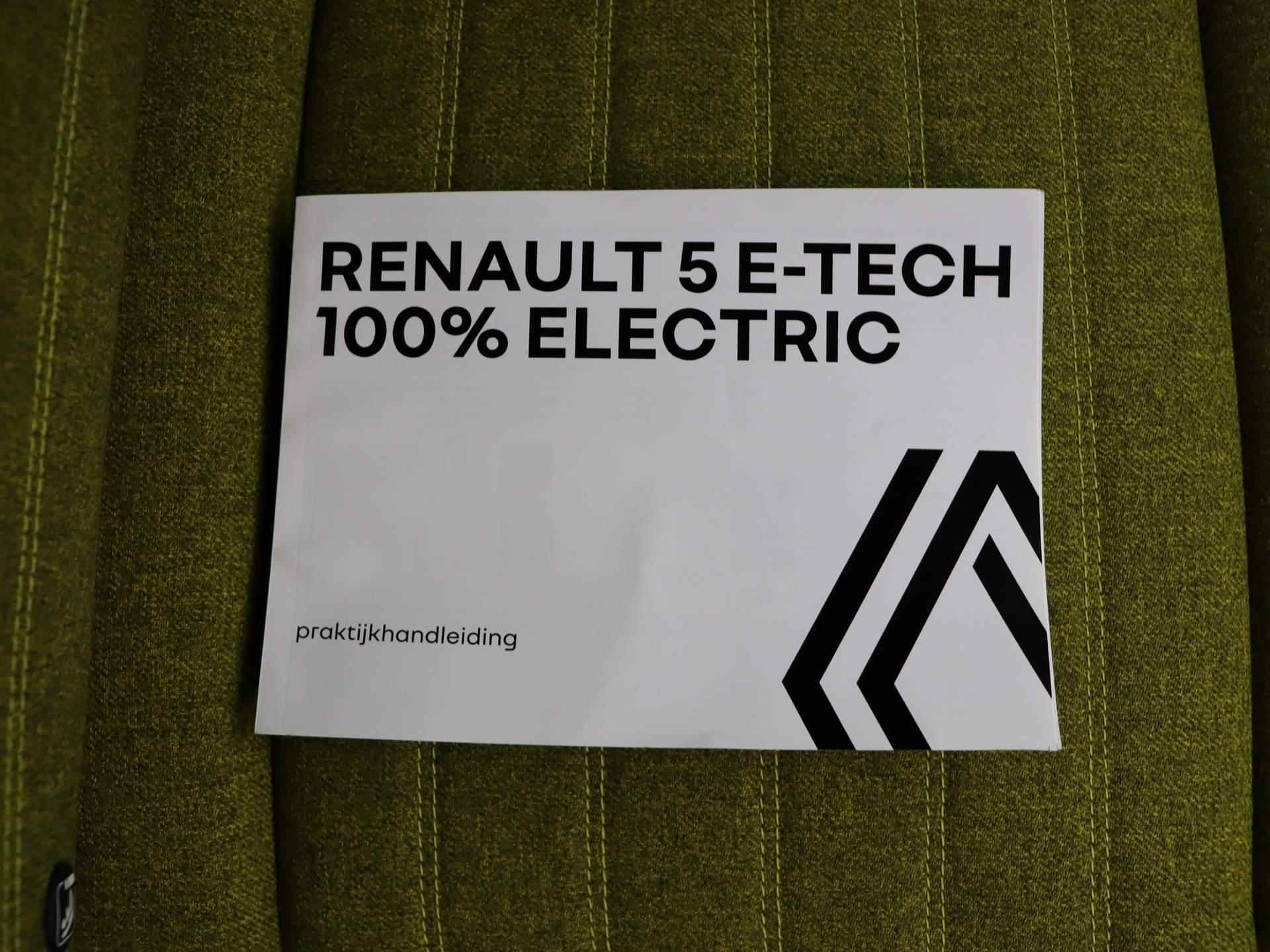 Renault 5 iconic cinq 52 kWh | V2L | Adaptieve cruise control | Stoel- en stuurwielverwarming | - 14/57