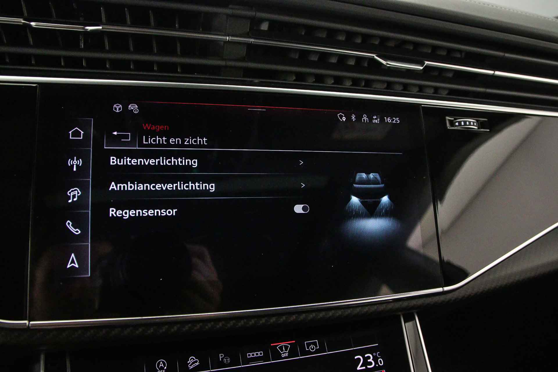 Audi SQ8 4.0 TFSI Quattro 507pk | Advanced Onderstel | Head Up | B&O | OLED | 23 inch | Sportdiff | Standkachel | Alcantara Hemel | Leder | S-Stoelen | Stoelventilatie/Massage | Carbon | - 44/76