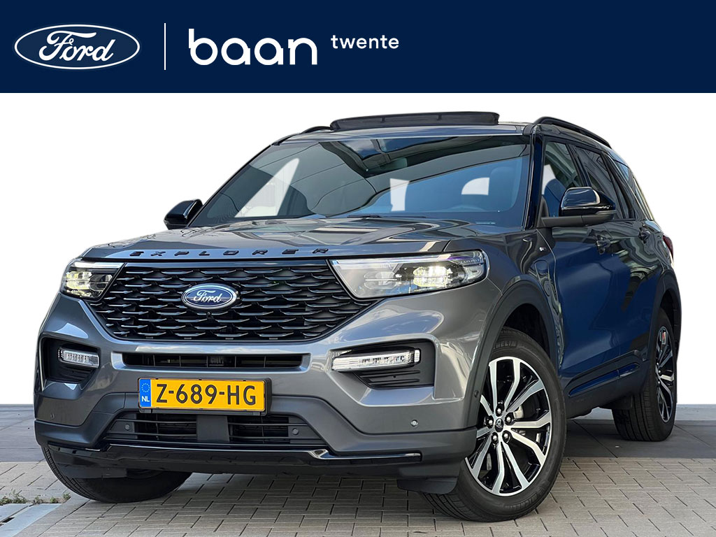 Ford Explorer 3.0 V6 EcoBoost PHEV ST-Line 7prs. | Trekhaak | PANO | Stoel ventilatie | B&O | Apple Carplay | Camera