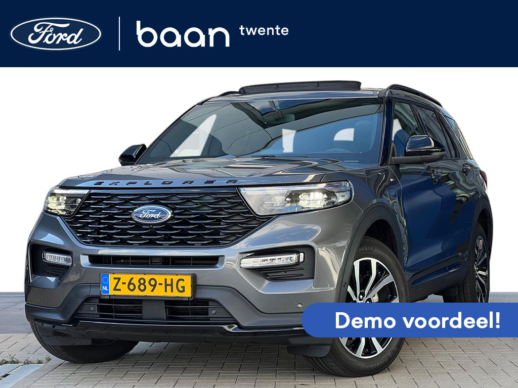 Ford Explorer 3.0 V6 EcoBoost PHEV ST-Line 7prs. | Trekhaak | PANO | Stoel ventilatie | B&O | Apple Carplay | Camera