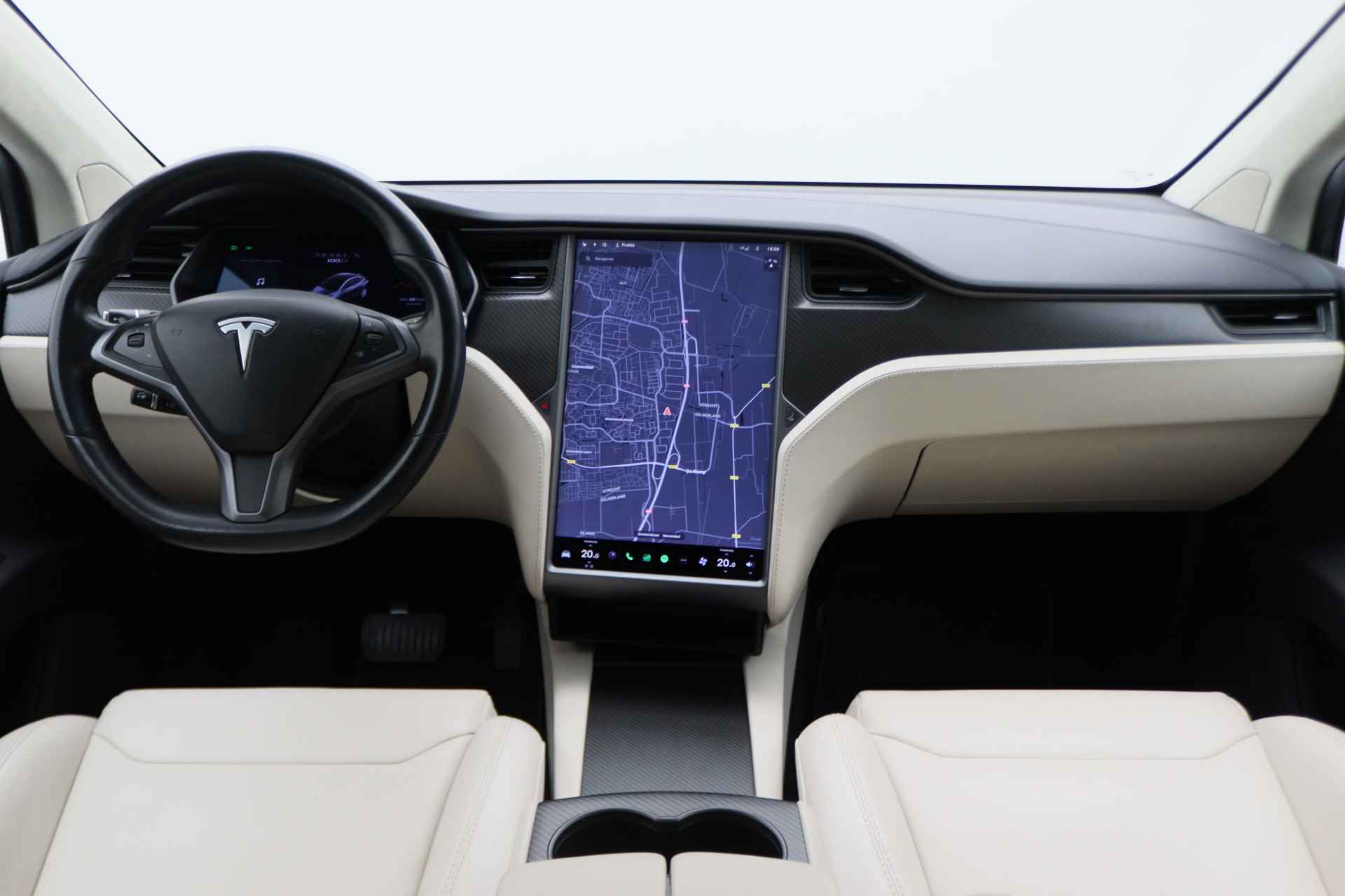 Tesla Model X 100D AWD 6p. Autopilot, Climate, LED, Luchtvering, Camera, Leer, Navigatie, Trekhaak, 20'' - 2/61