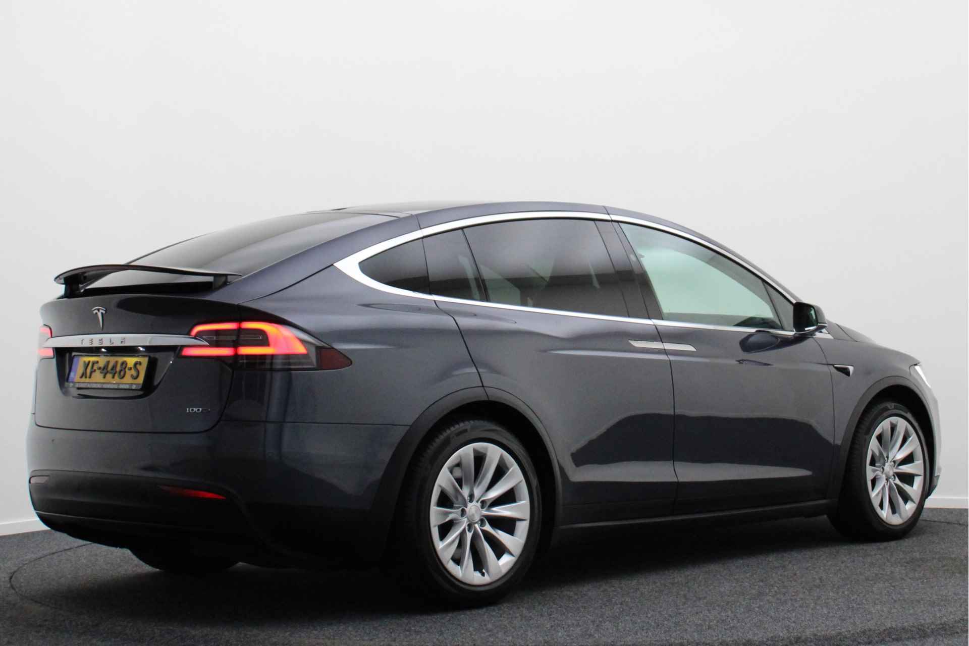 Tesla Model X 100D AWD 6p. Autopilot, Climate, LED, Luchtvering, Camera, Leer, Navigatie, Trekhaak, 20'' - 24/61