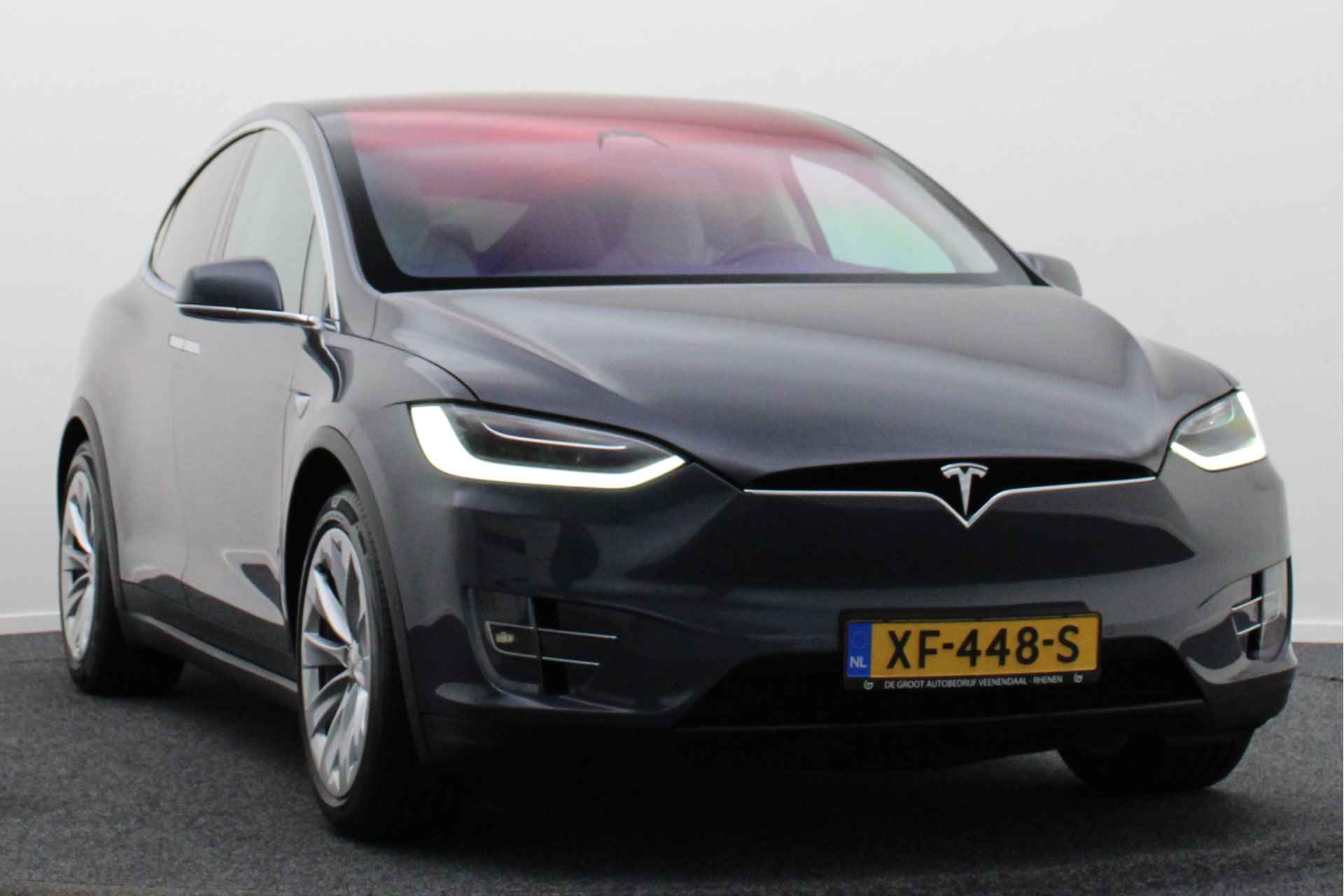 Tesla Model X 100D AWD 6p. Autopilot, Climate, LED, Luchtvering, Camera, Leer, Navigatie, Trekhaak, 20'' - 26/61