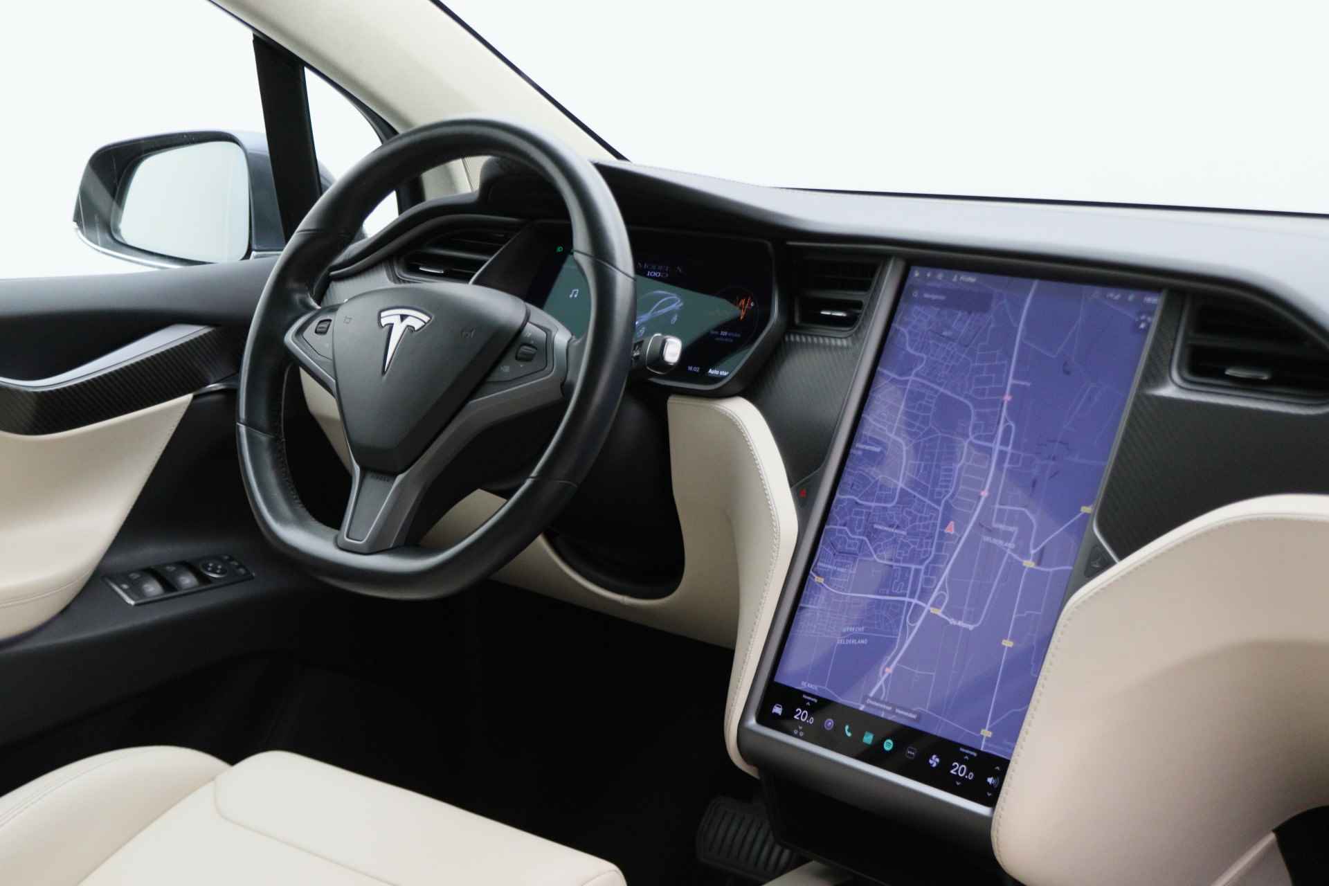 Tesla Model X 100D AWD 6p. Autopilot, Climate, LED, Luchtvering, Camera, Leer, Navigatie, Trekhaak, 20'' - 32/61