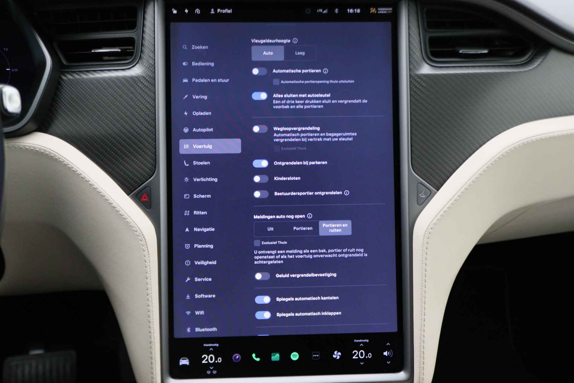 Tesla Model X 100D AWD 6p. Autopilot, Climate, LED, Luchtvering, Camera, Leer, Navigatie, Trekhaak, 20'' - 45/61