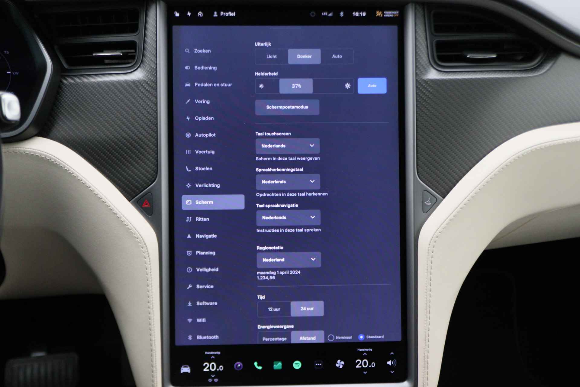 Tesla Model X 100D AWD 6p. Autopilot, Climate, LED, Luchtvering, Camera, Leer, Navigatie, Trekhaak, 20'' - 48/61