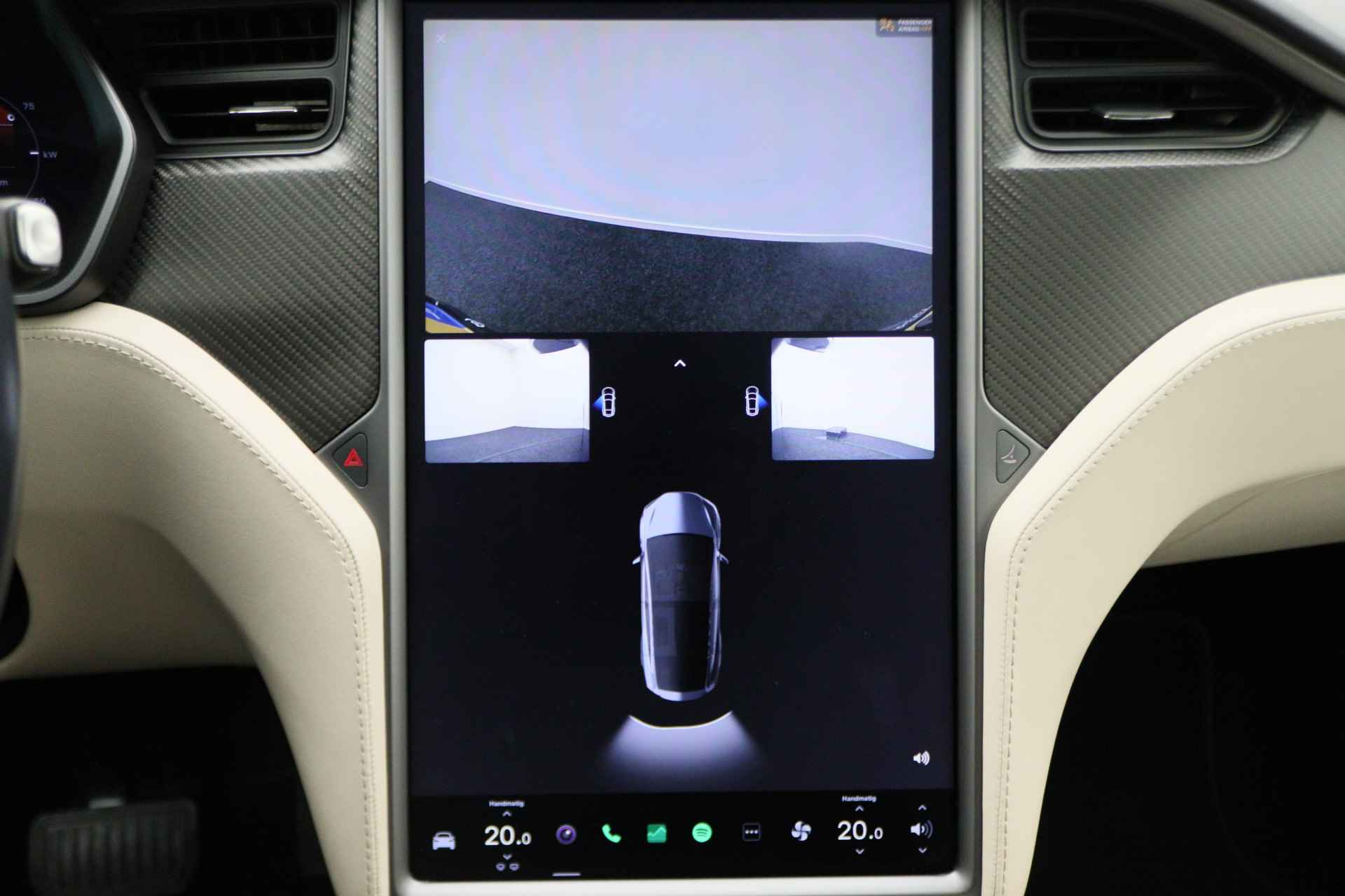 Tesla Model X 100D AWD 6p. Autopilot, Climate, LED, Luchtvering, Camera, Leer, Navigatie, Trekhaak, 20'' - 55/61