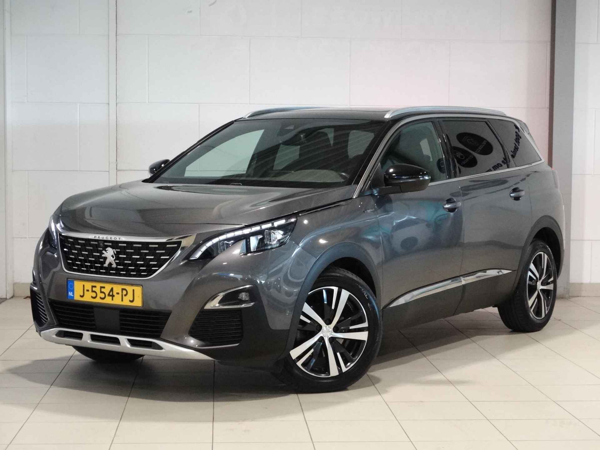 Peugeot 5008 SUV GT-Line 1.2 PureTech 130pk EAT8 AUTOMAAT | SCHUIF/KANTELDAK | NAPPA LEDER | ADAPTIVE CRUISE | HANDSFREE A.KLEP | TREKHAAK | NAVI | DAB+ | - 5/76