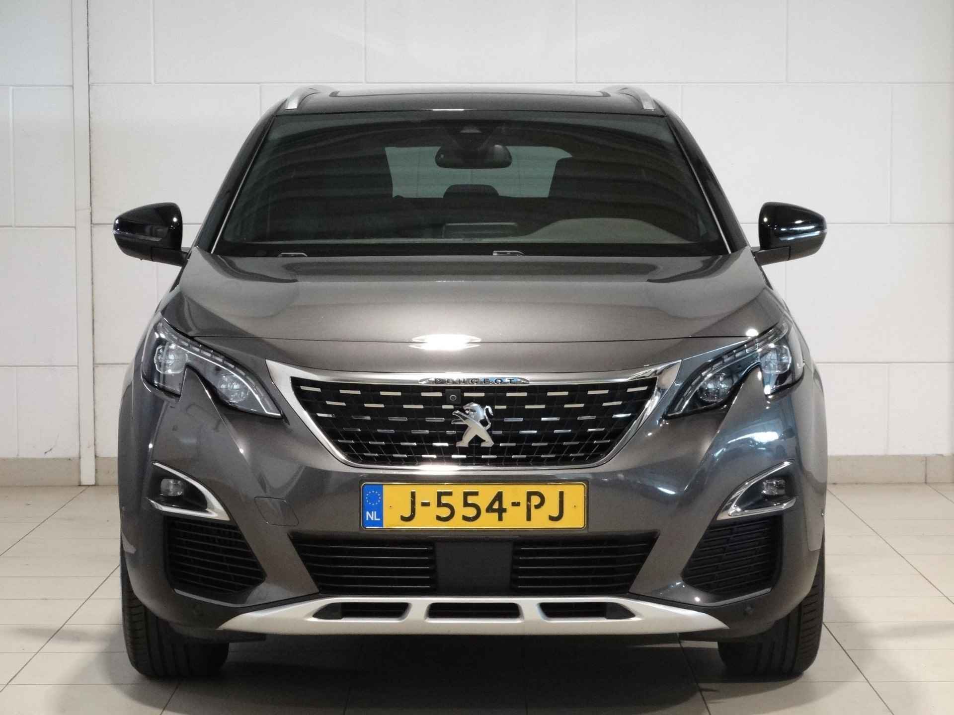 Peugeot 5008 SUV GT-Line 1.2 PureTech 130pk EAT8 AUTOMAAT | SCHUIF/KANTELDAK | NAPPA LEDER | ADAPTIVE CRUISE | HANDSFREE A.KLEP | TREKHAAK | NAVI | DAB+ | - 8/76