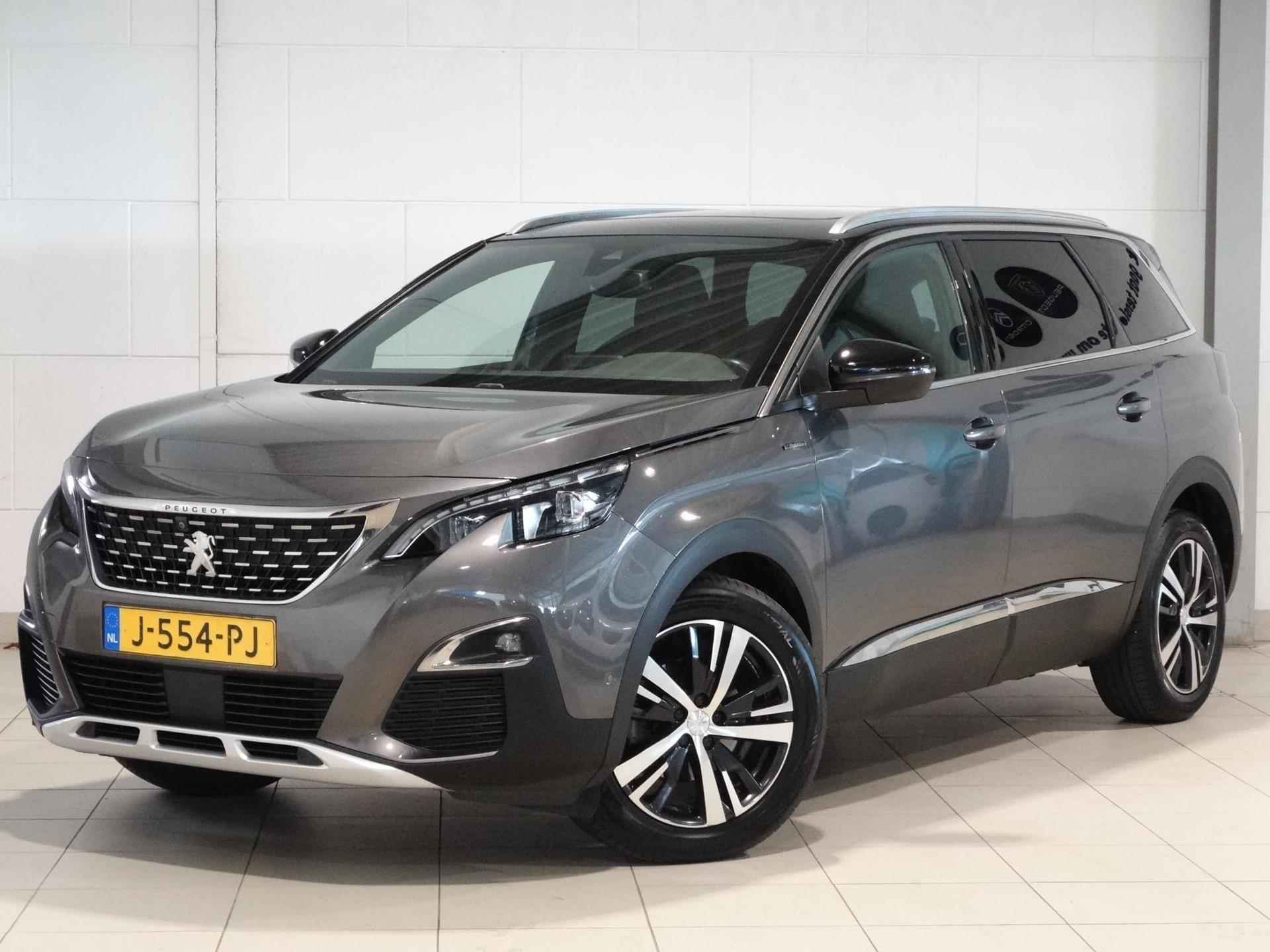 Peugeot 5008 SUV GT-Line 1.2 PureTech 130pk EAT8 AUTOMAAT | SCHUIF/KANTELDAK | NAPPA LEDER | ADAPTIVE CRUISE | HANDSFREE A.KLEP | TREKHAAK | NAVI | DAB+ | - 4/76