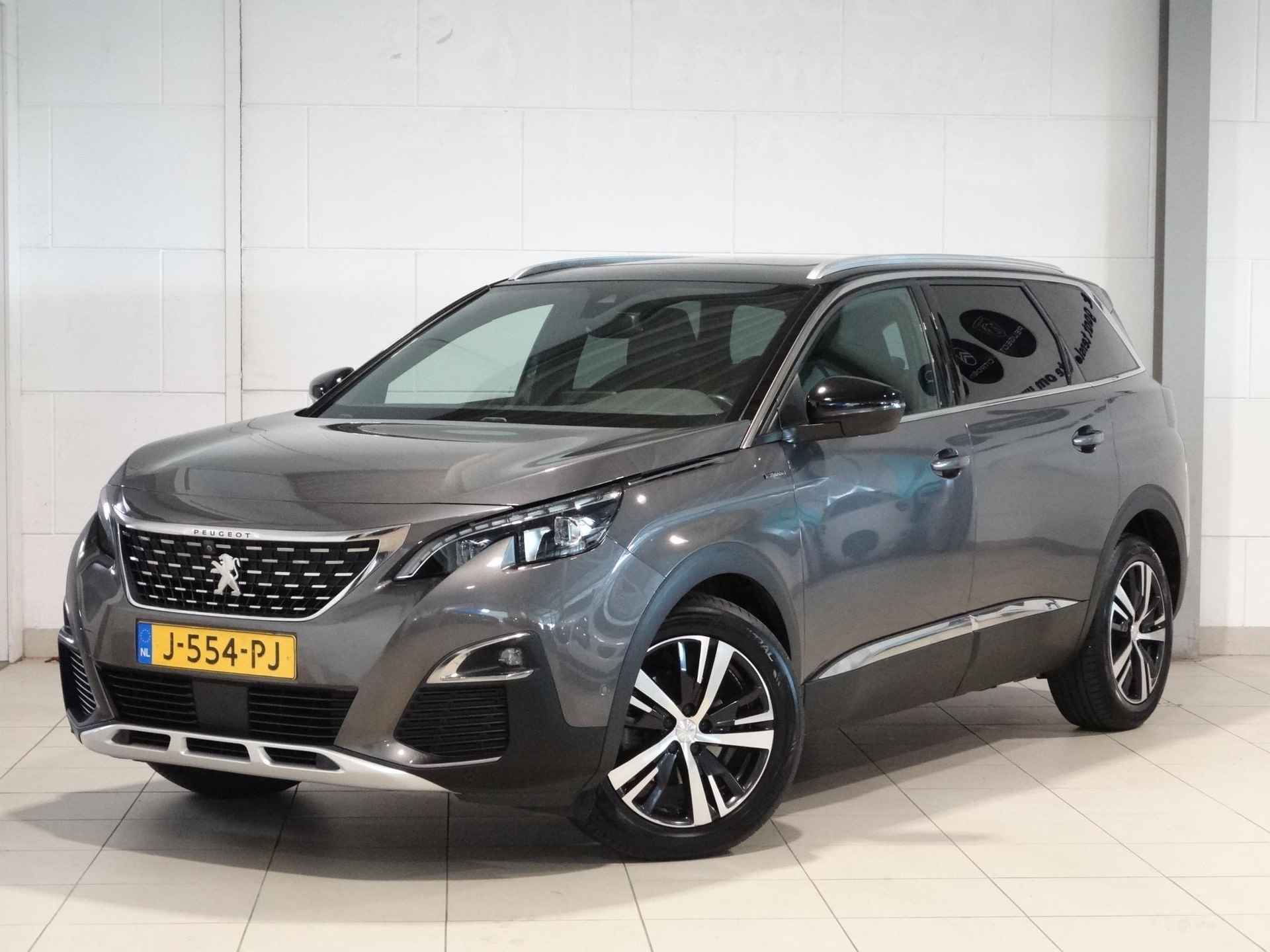 Peugeot 5008 SUV GT-Line 1.2 PureTech 130pk EAT8 AUTOMAAT | SCHUIF/KANTELDAK | NAPPA LEDER | ADAPTIVE CRUISE | HANDSFREE A.KLEP | TREKHAAK | NAVI | DAB+ | - 3/76