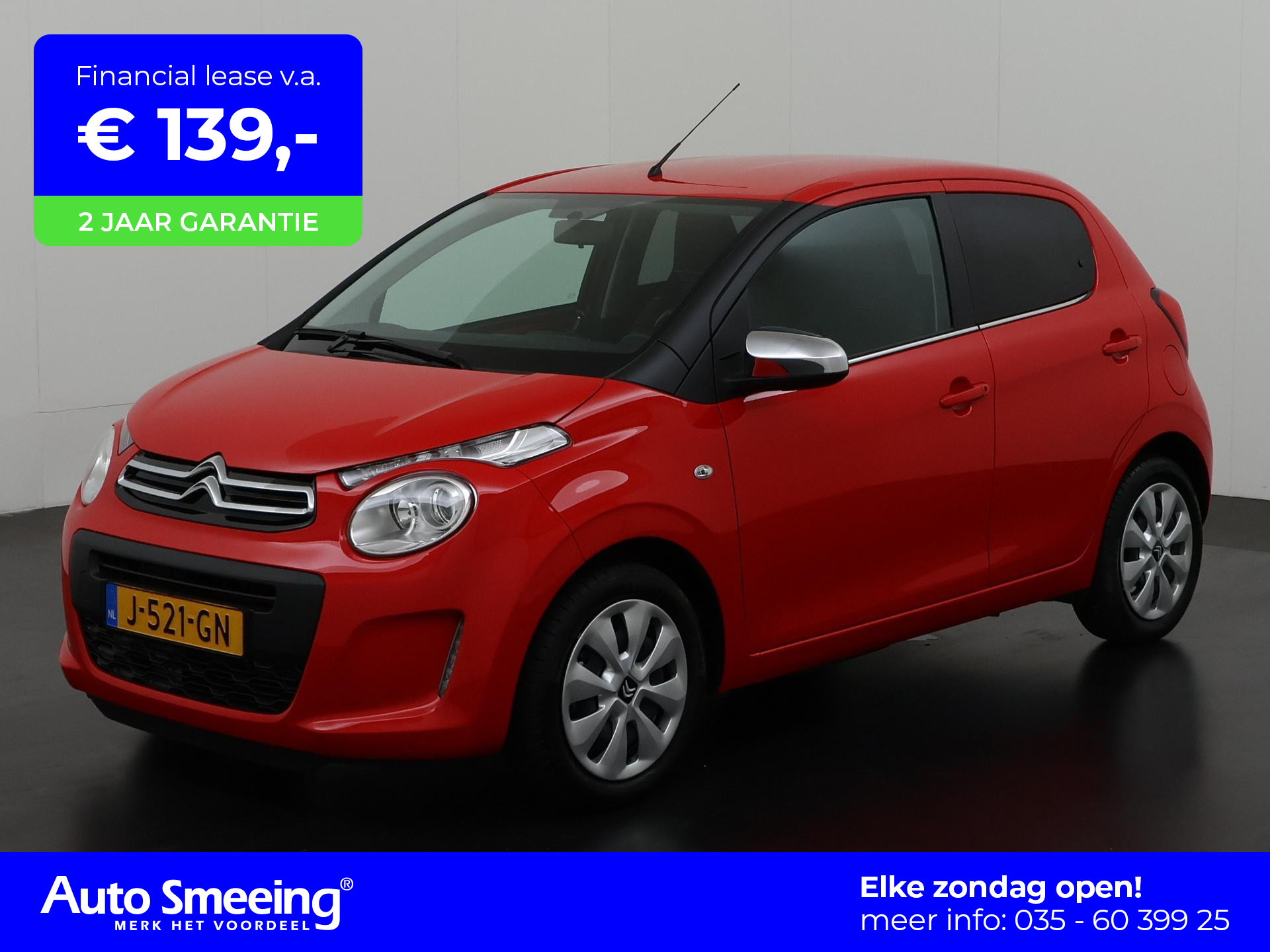 Citroen C1 1.0 VTi Feel | Airco | Bluetooth | Zondag Open!