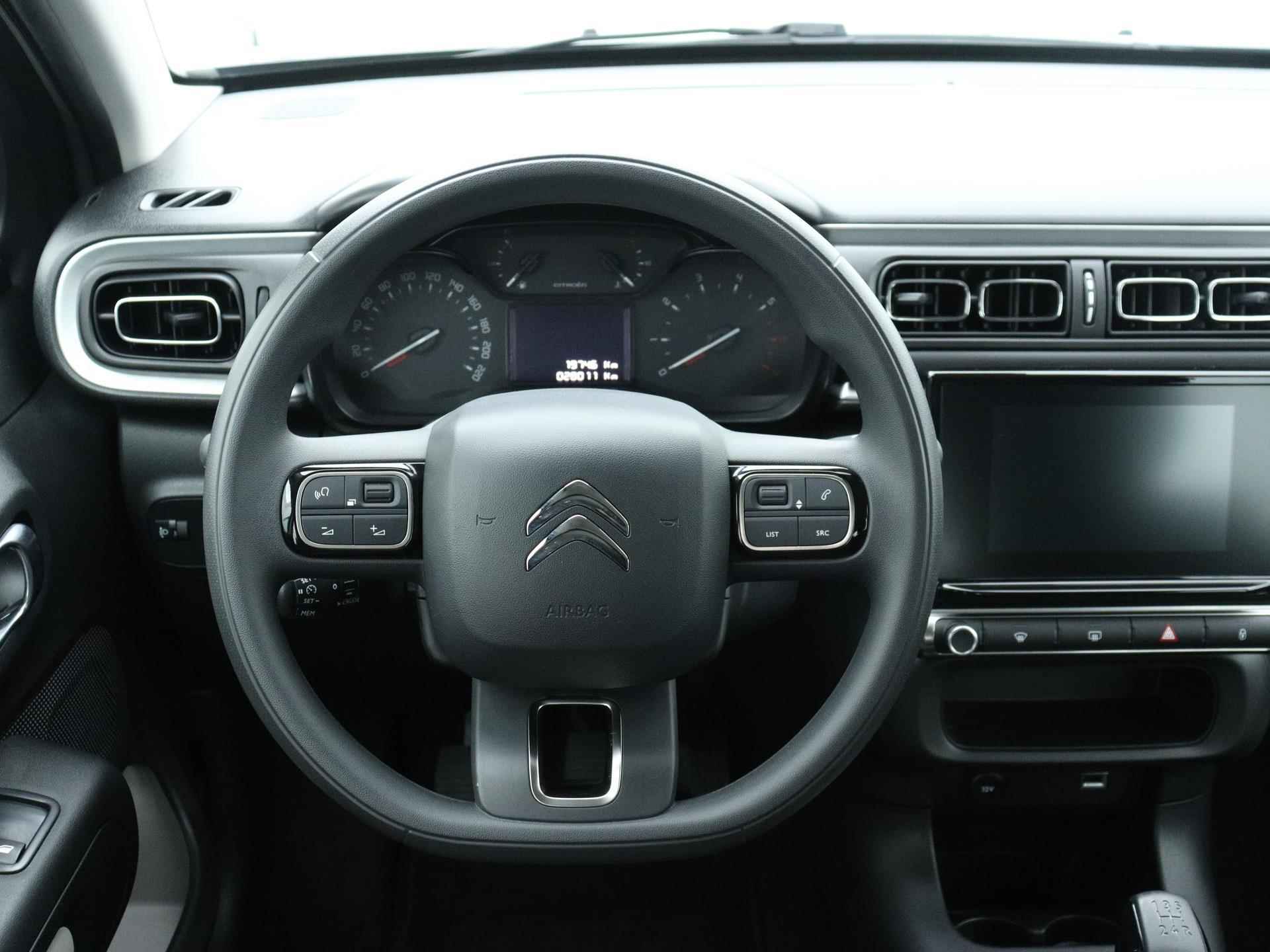 Citroen C3 C-Series 83pk | Facelift Model | Navigatie Via AppleCarPlay/AndroidAuto | Climate Control | Cruise Control | Voorstoelen Verwarmd | Bluetooth - 20/36